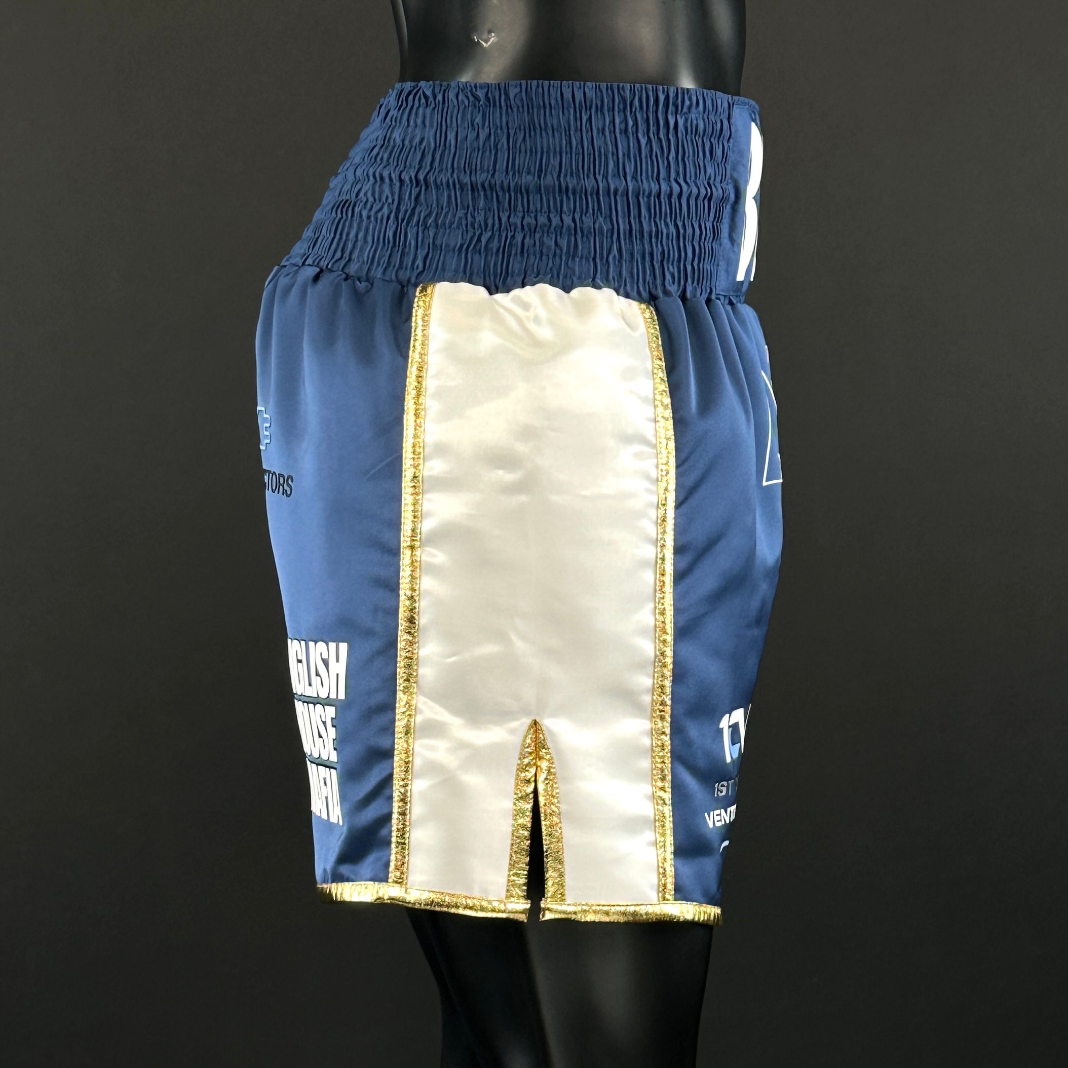 Side Stripe BX  Connor 172046 Custom Boxing Shorts & Trunks