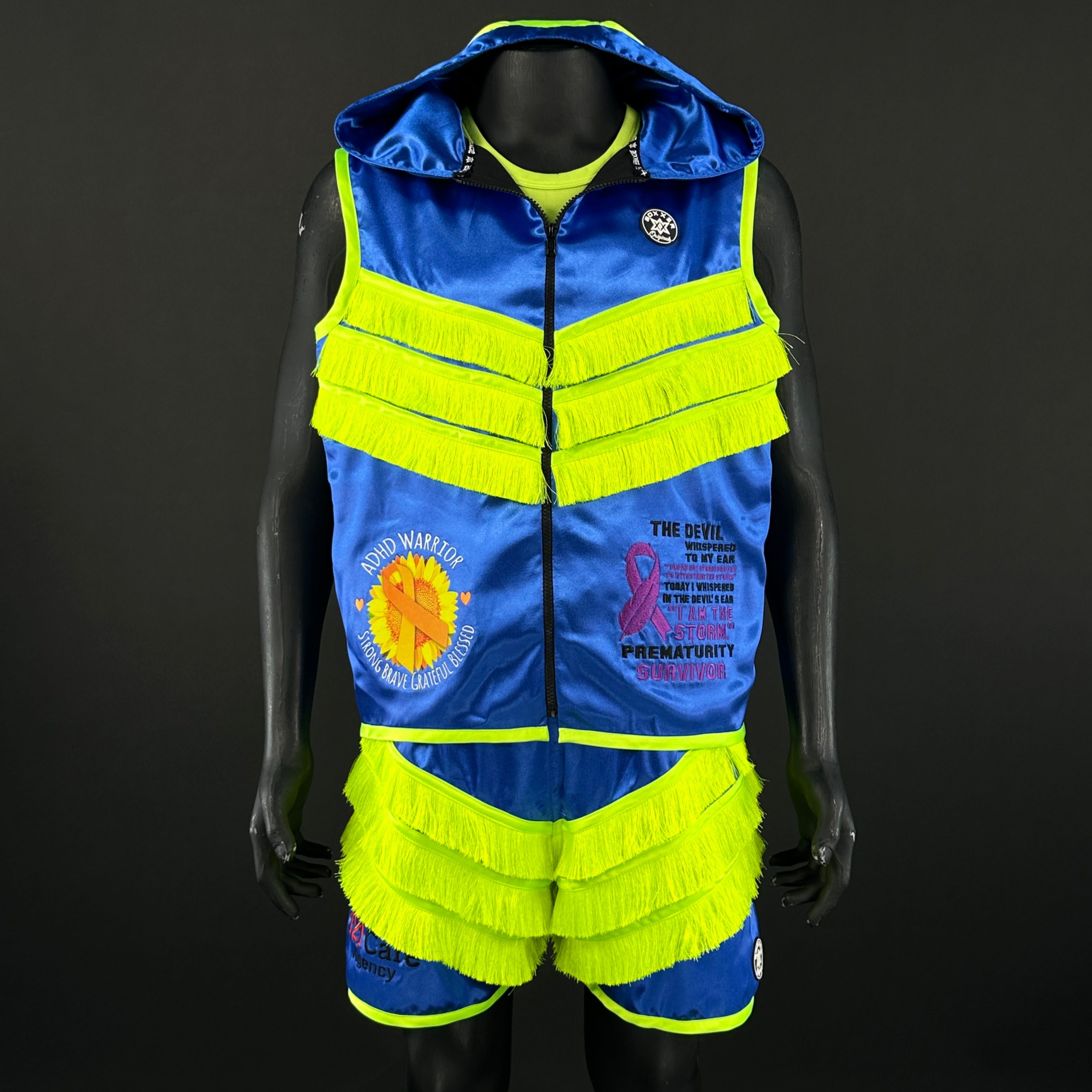 Rebel BX Graham 172878 Custom Boxing Shorts & Trunks