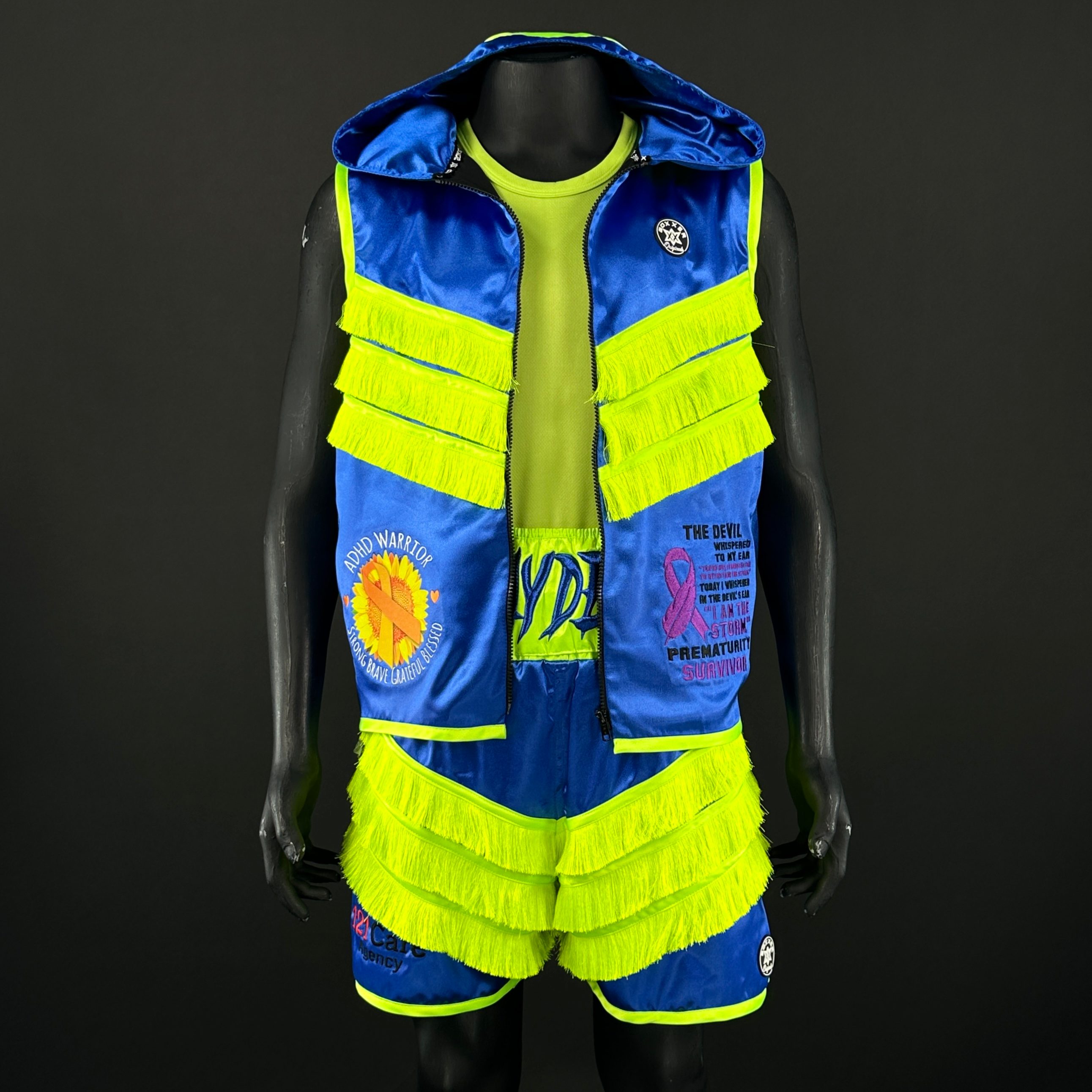 Rebel BX Graham 172878 Custom Boxing Shorts & Trunks