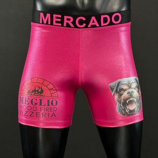 Classic Vale Tudo MMA Pink Ethen M Compression Shorts