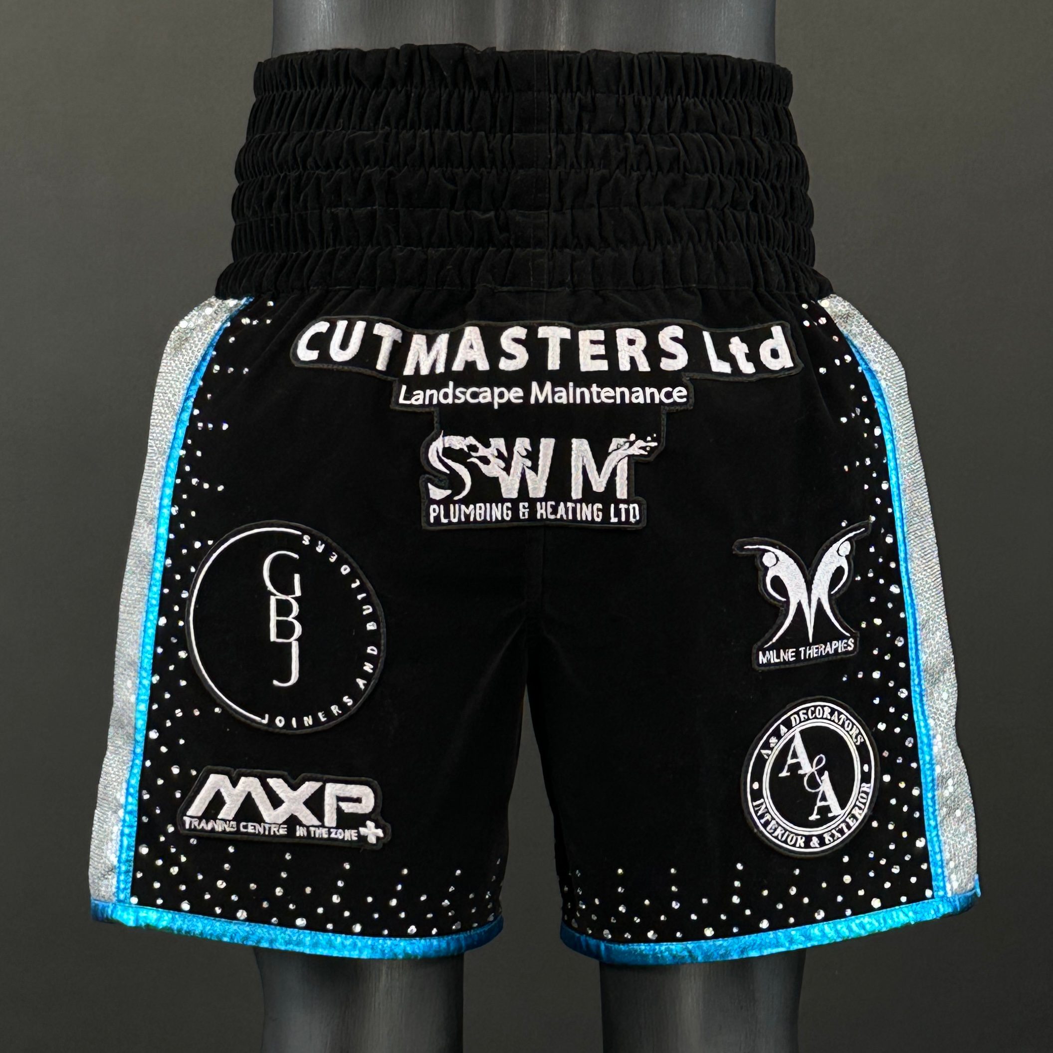 Side Stripe BX  Lee 173097 Custom Boxing Shorts & Trunks