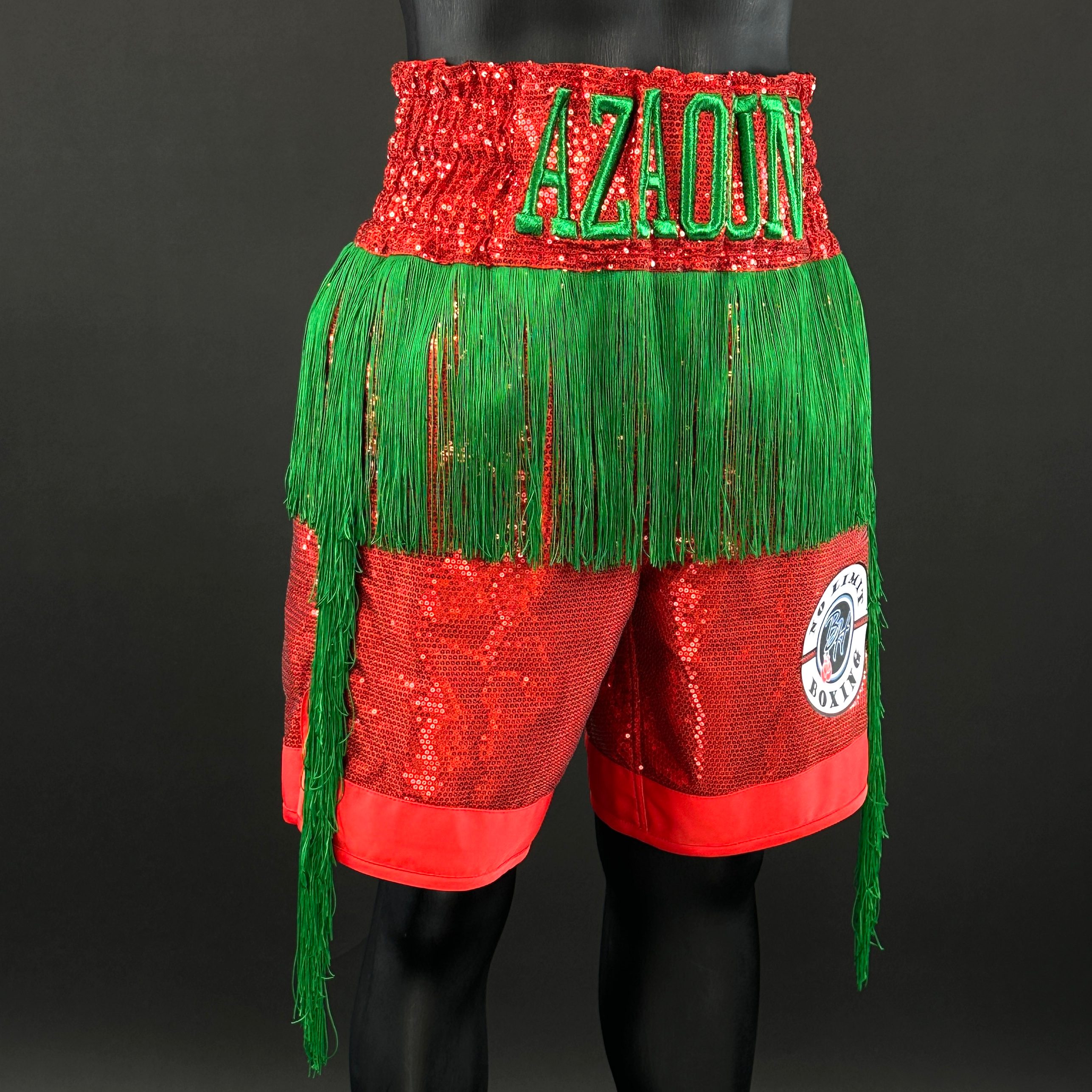 Long Tassels Supreme BX Old Steven 173561 Custom Boxing Shorts & Trunks