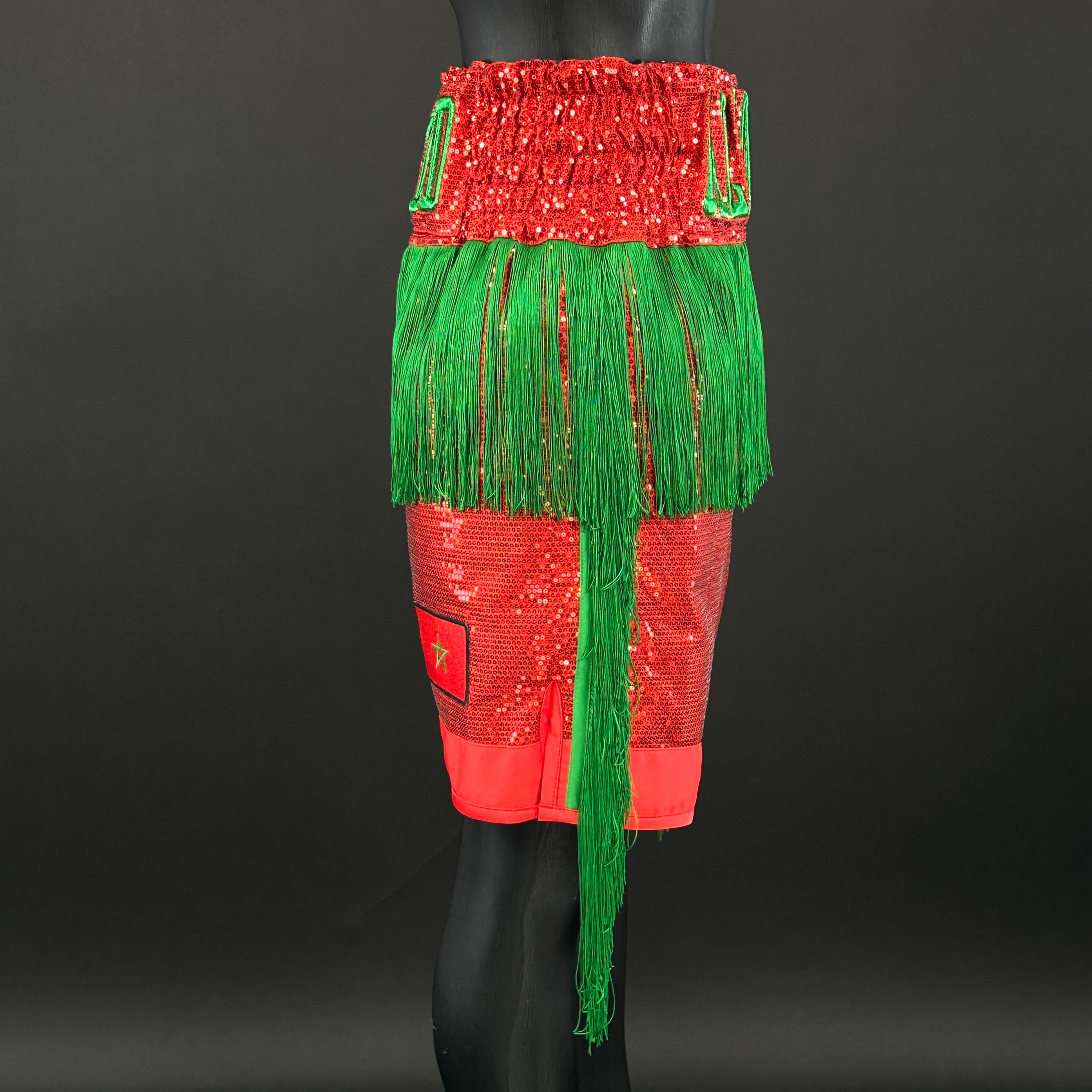 Long Tassels Supreme BX Steven 173561 Custom Boxing Shorts & Trunks