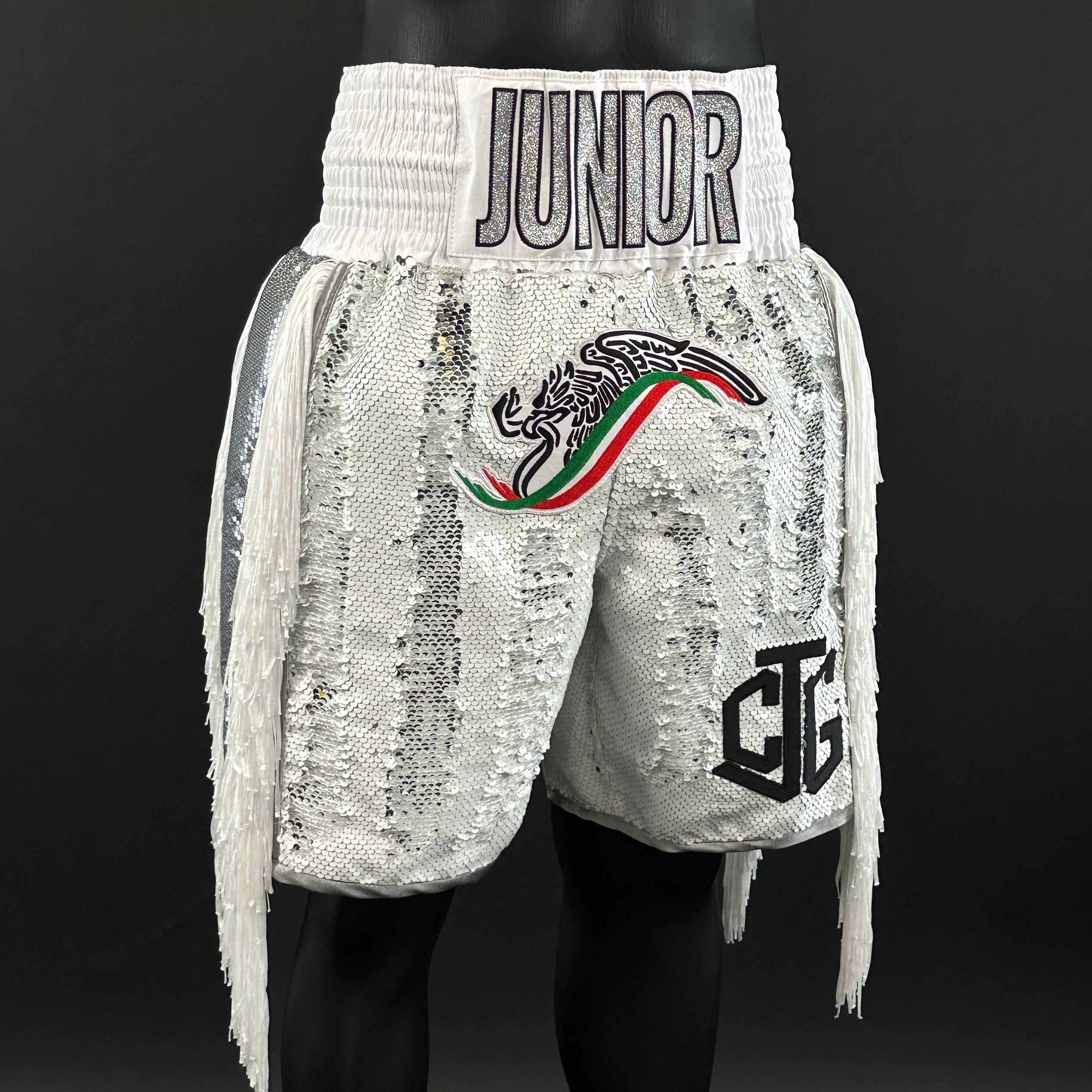 Side Stripe BX  Christopher 172911 Custom Boxing Shorts & Trunks