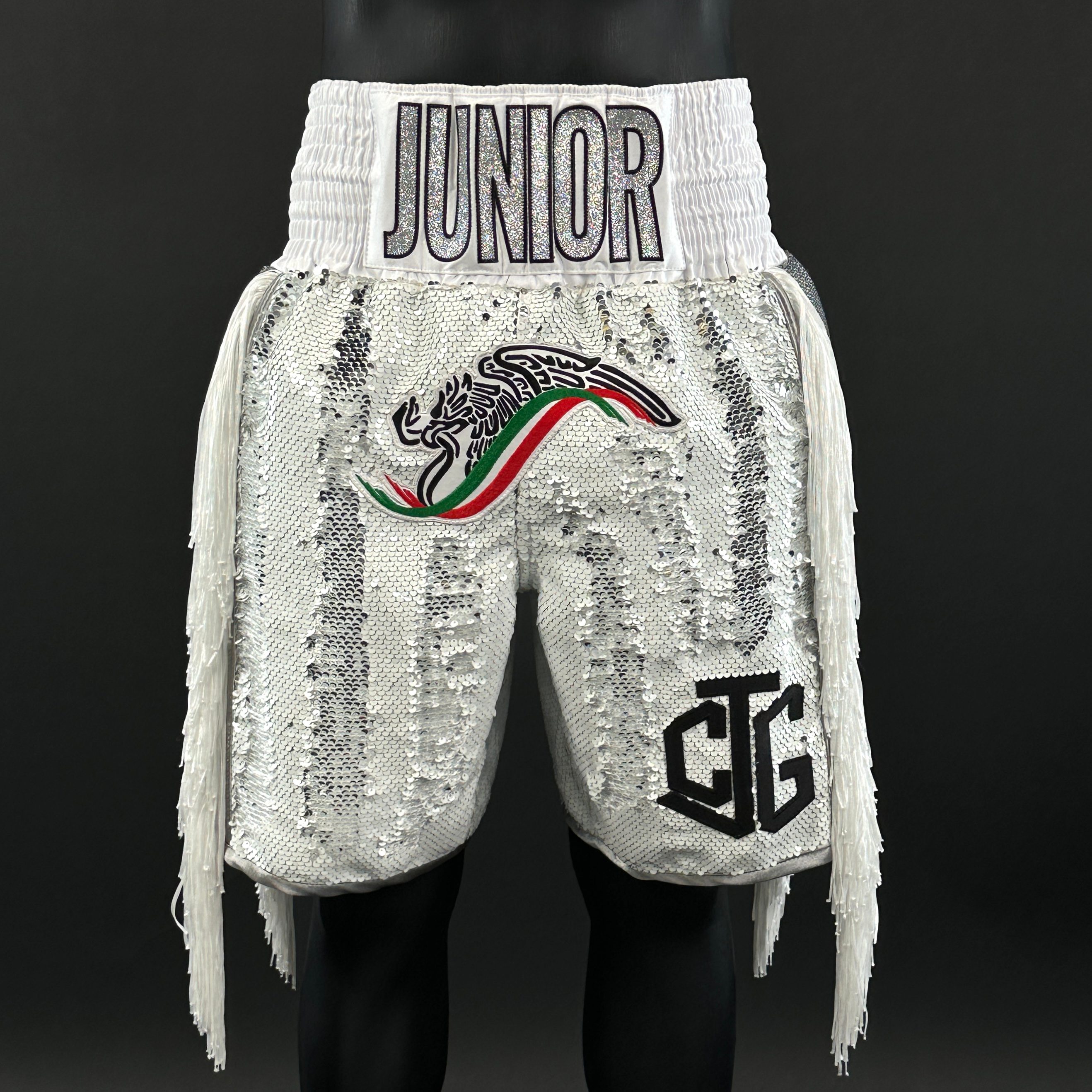 Side Stripe BX  Christopher 172911 Custom Boxing Shorts & Trunks