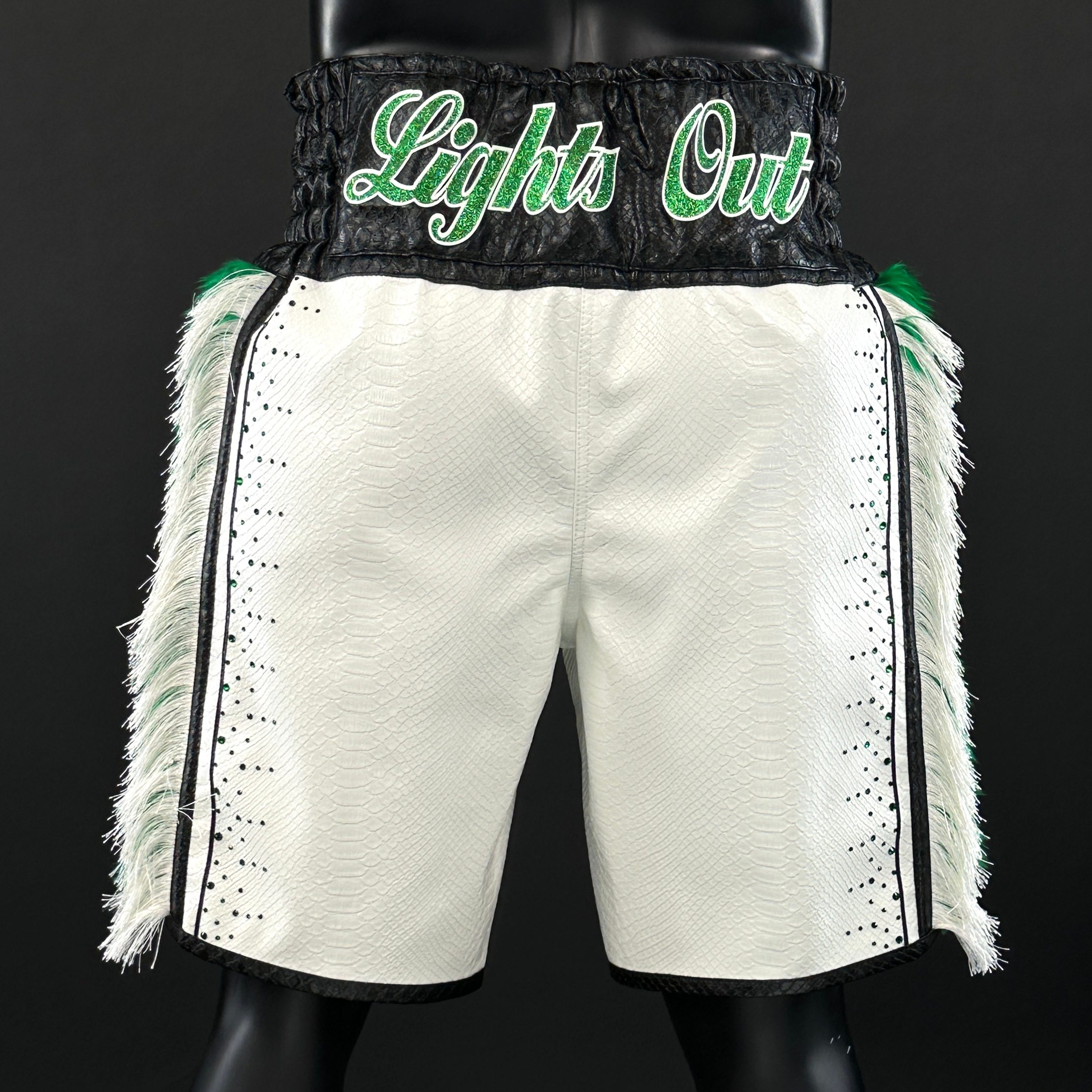 Side Stripe Luxury II Lewis 175291 Custom Boxing Shorts & Trunks