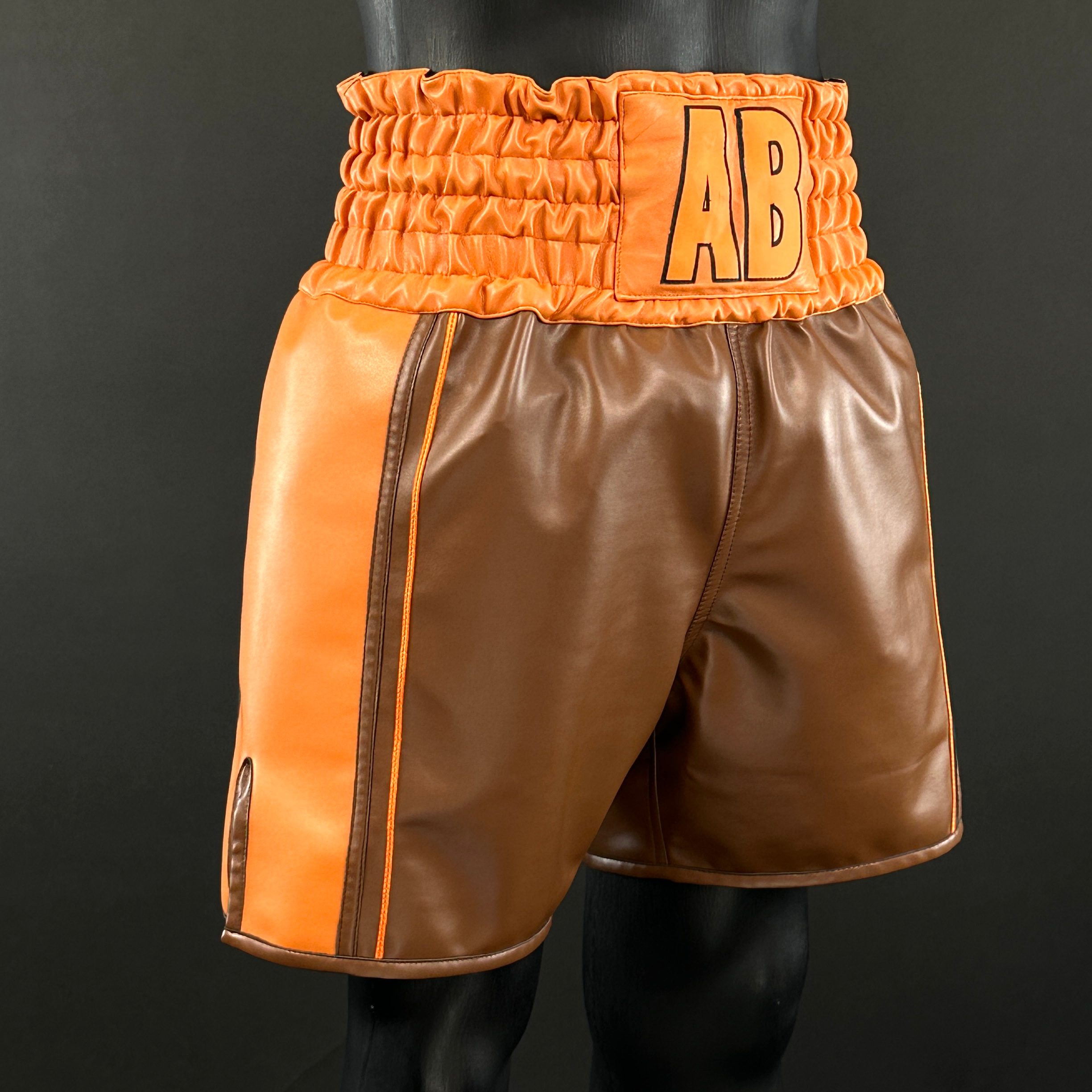 Side Stripe Luxury II Abraham 174282 Custom Boxing Shorts & Trunks
