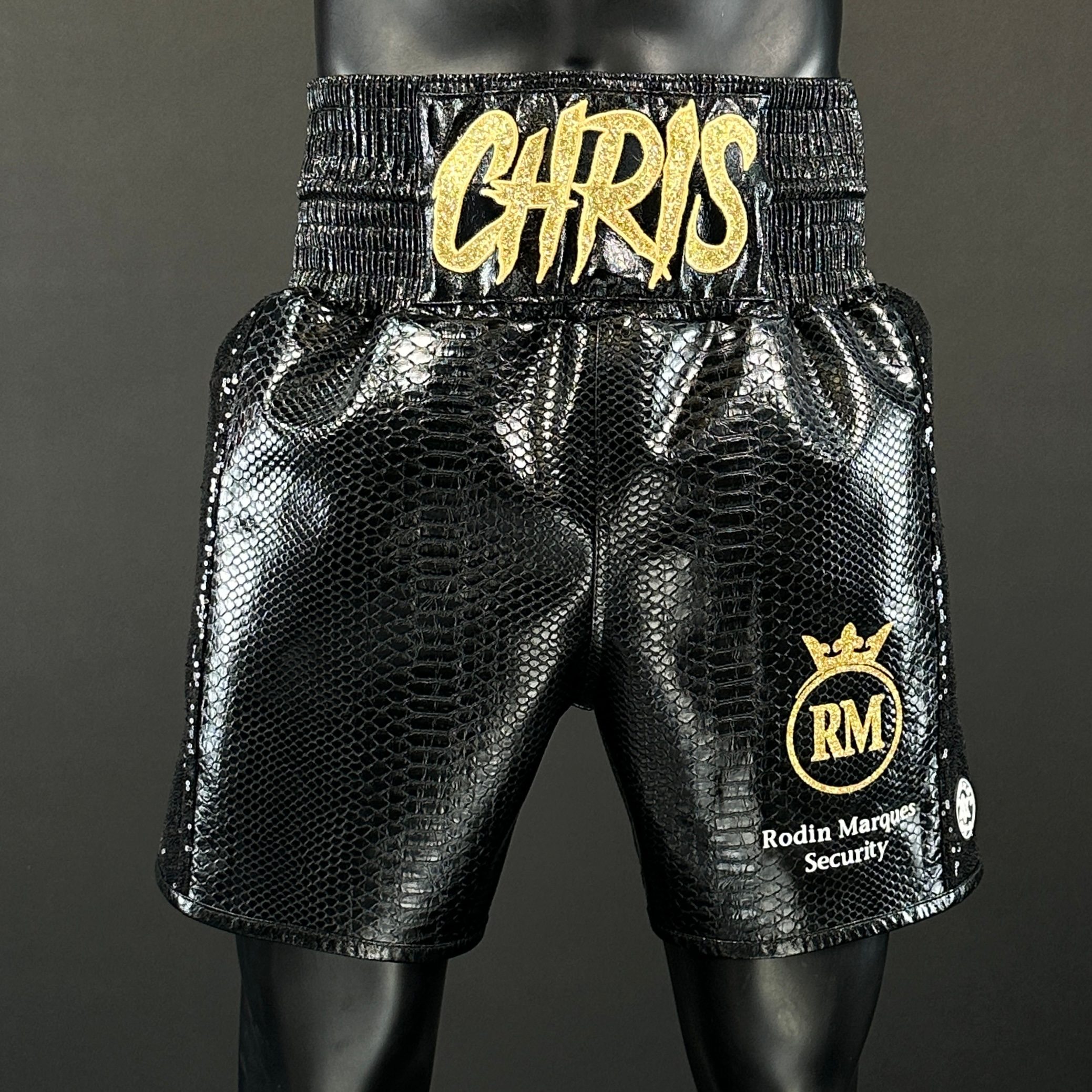 Side Stripe BX  Christian 175312 Custom Boxing Shorts & Trunks