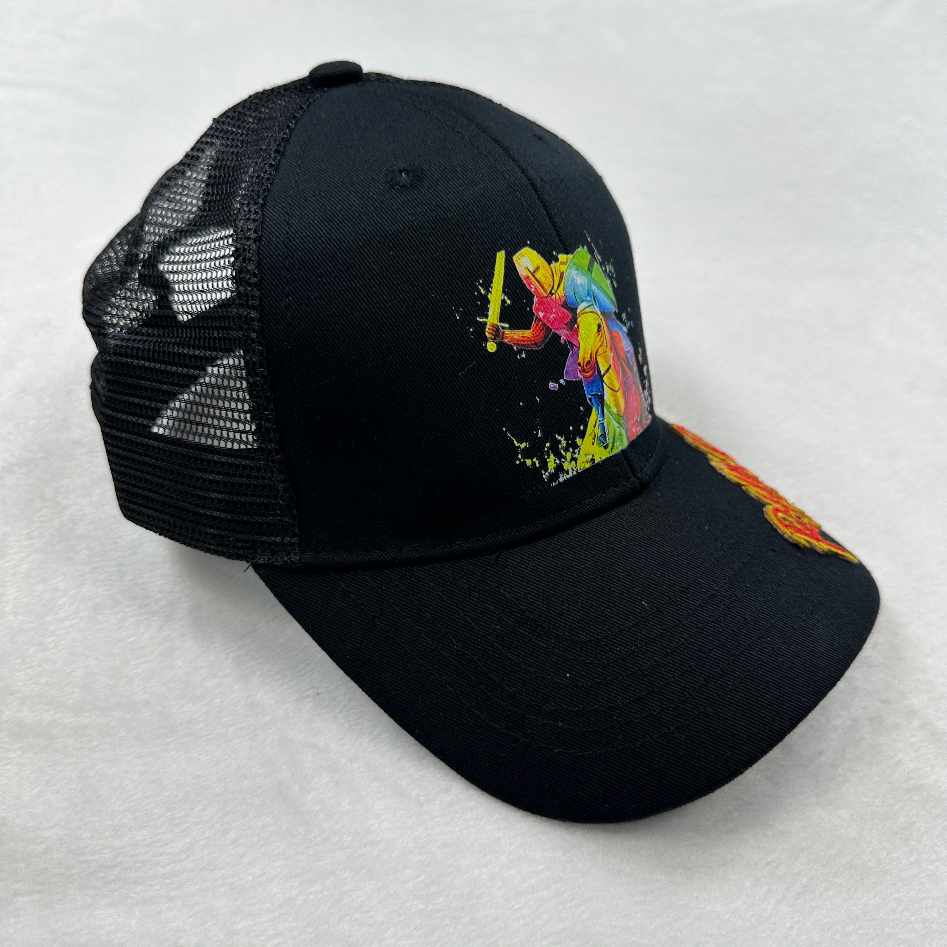Black Truckers Cap Chris 175873 Caps