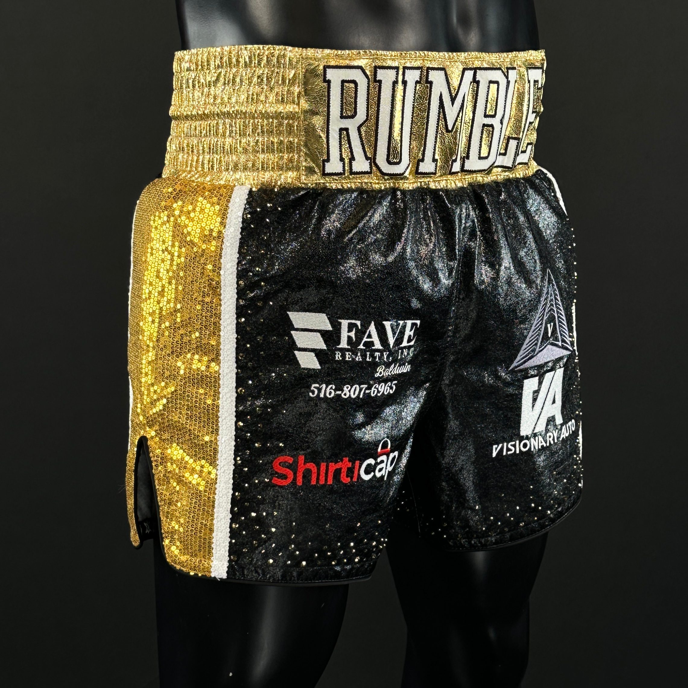 Side Stripe MTS Old Kalil 175968 Muay Thai Shorts