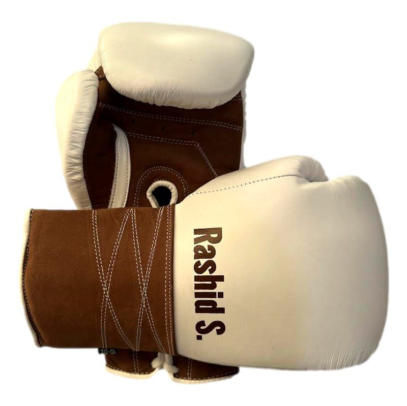 Glove Two Colour RIDGED 172678 Rashid Boxing Gloves