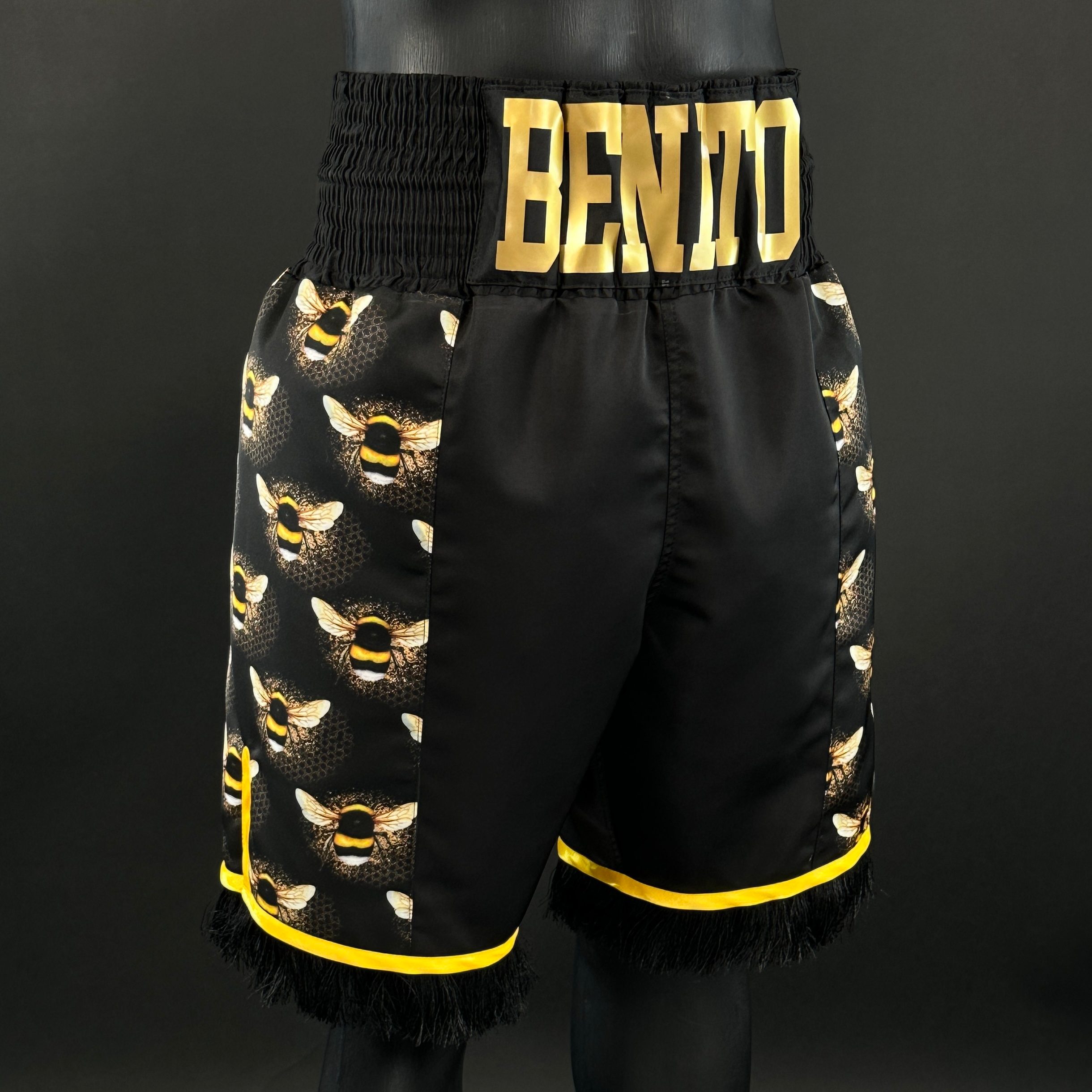 Three Stripes Bx Bénie 175139 Custom Boxing Shorts & Trunks