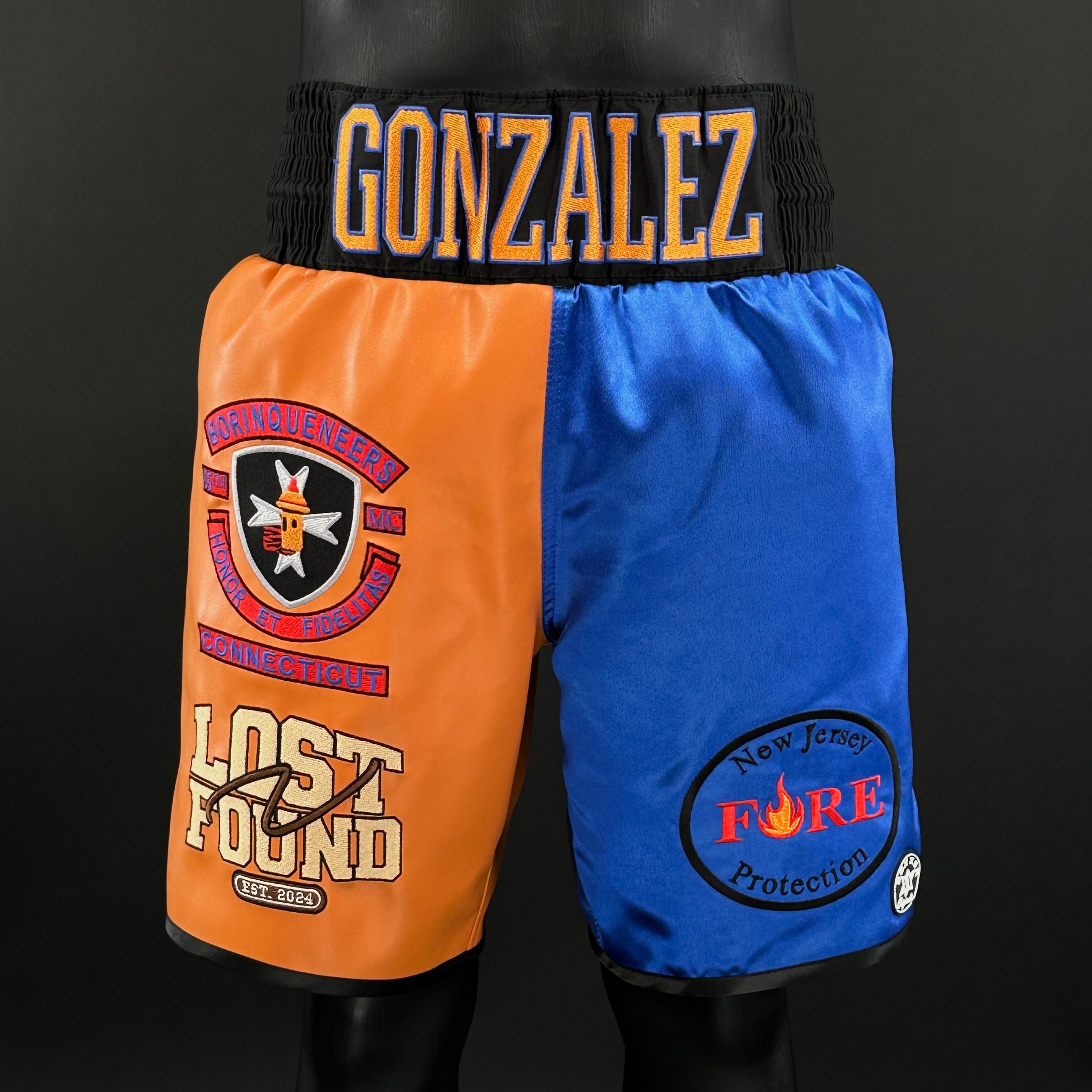 Haringey BX Amber 175366 Custom Boxing Shorts & Trunks