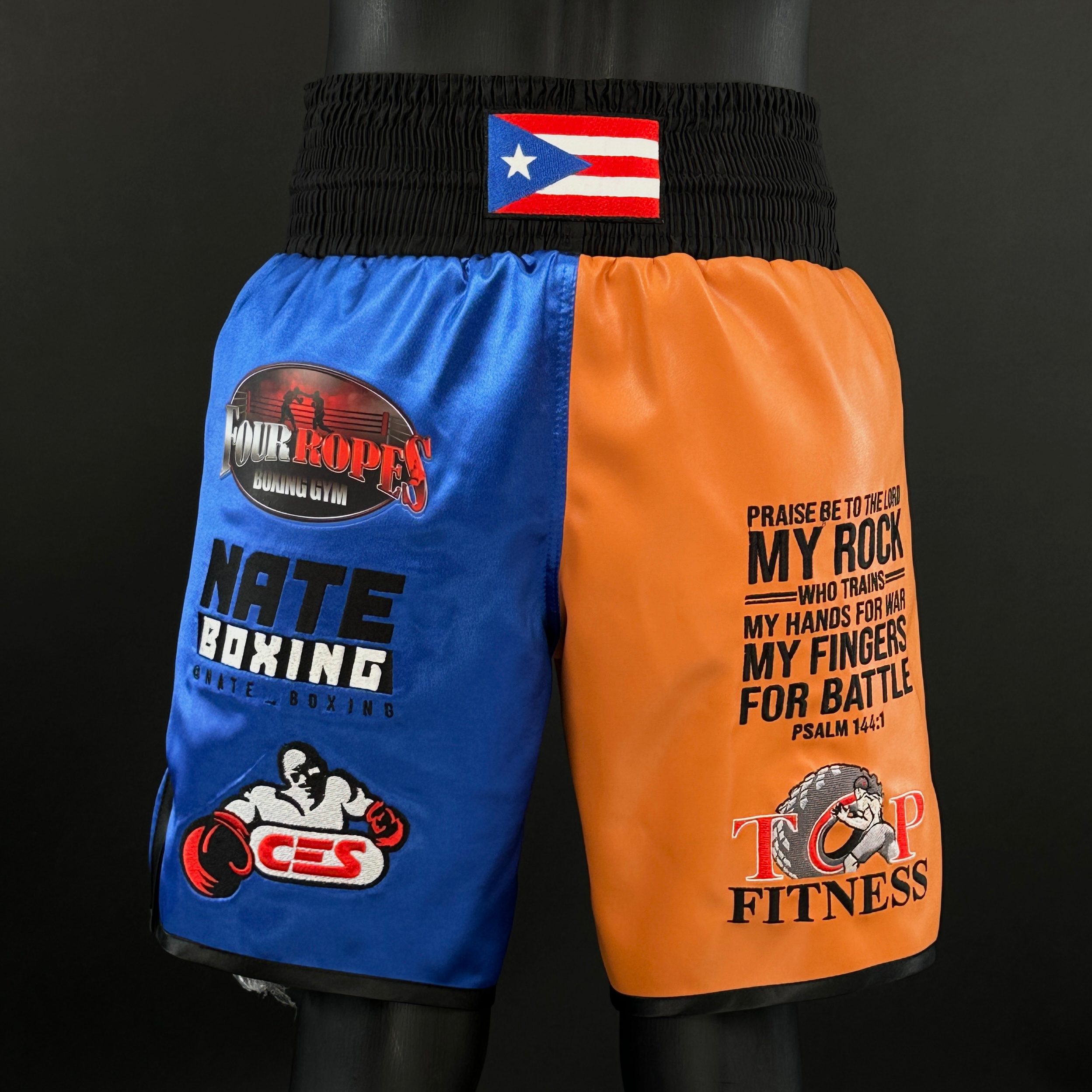 Haringey BX Amber 175366 Custom Boxing Shorts & Trunks