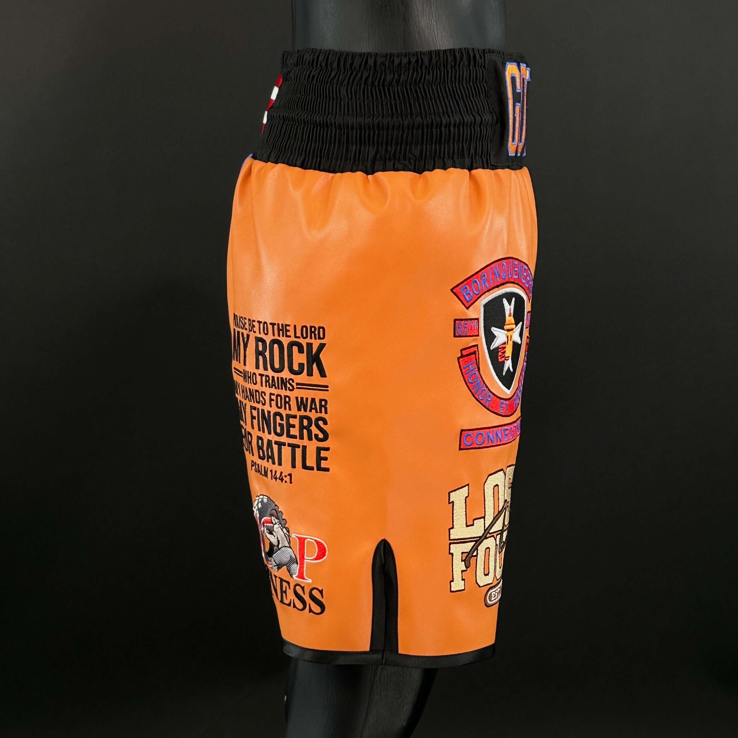 Haringey BX Amber 175366 Custom Boxing Shorts & Trunks