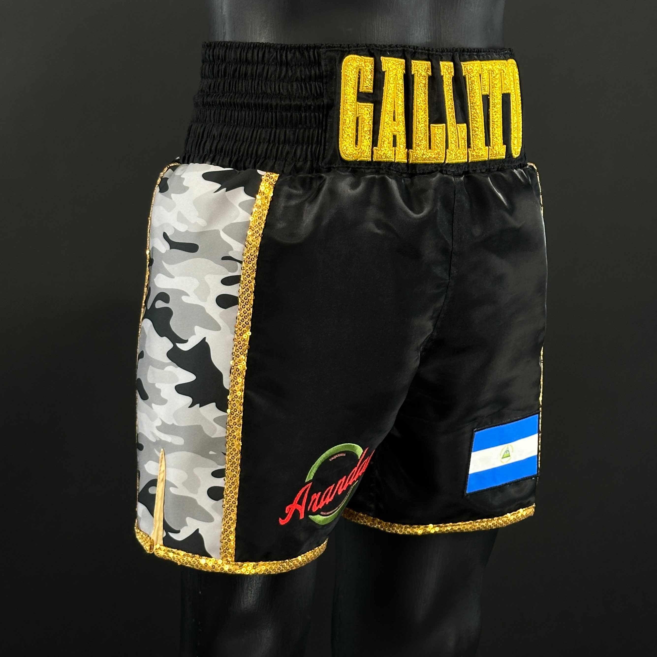 Side Stripe BX  Danielle 176792 Custom Boxing Shorts & Trunks