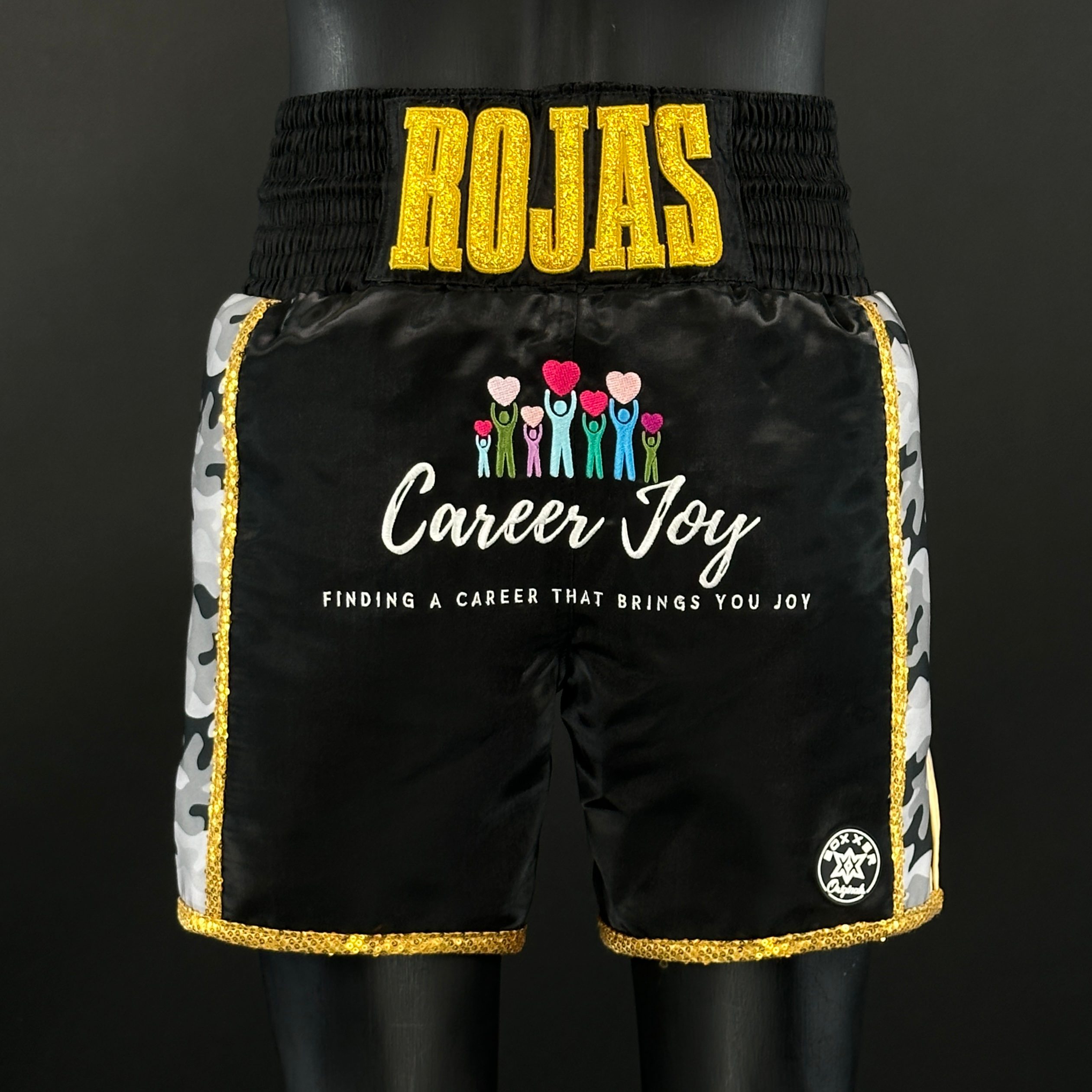 Side Stripe BX  Danielle 176792 Custom Boxing Shorts & Trunks