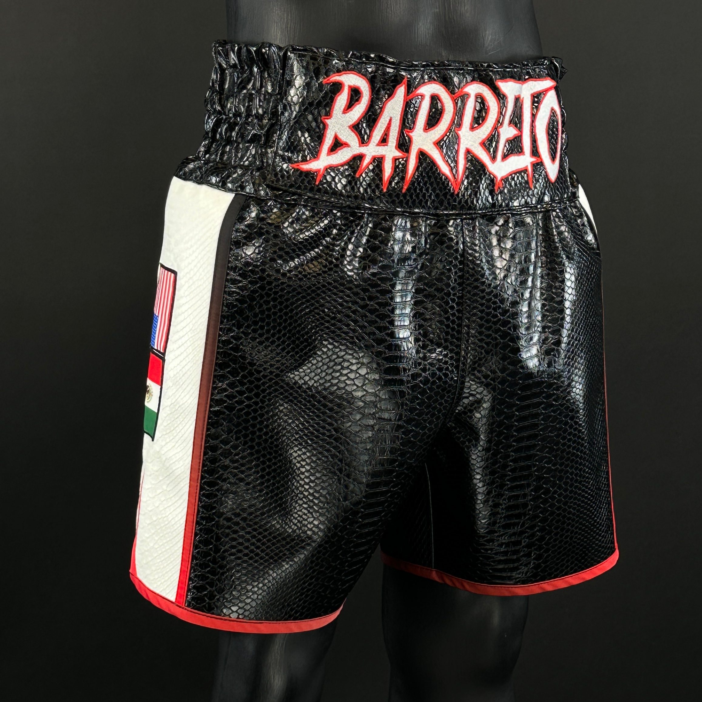 Side Stripe BX  Zussette 176045 Custom Boxing Shorts & Trunks
