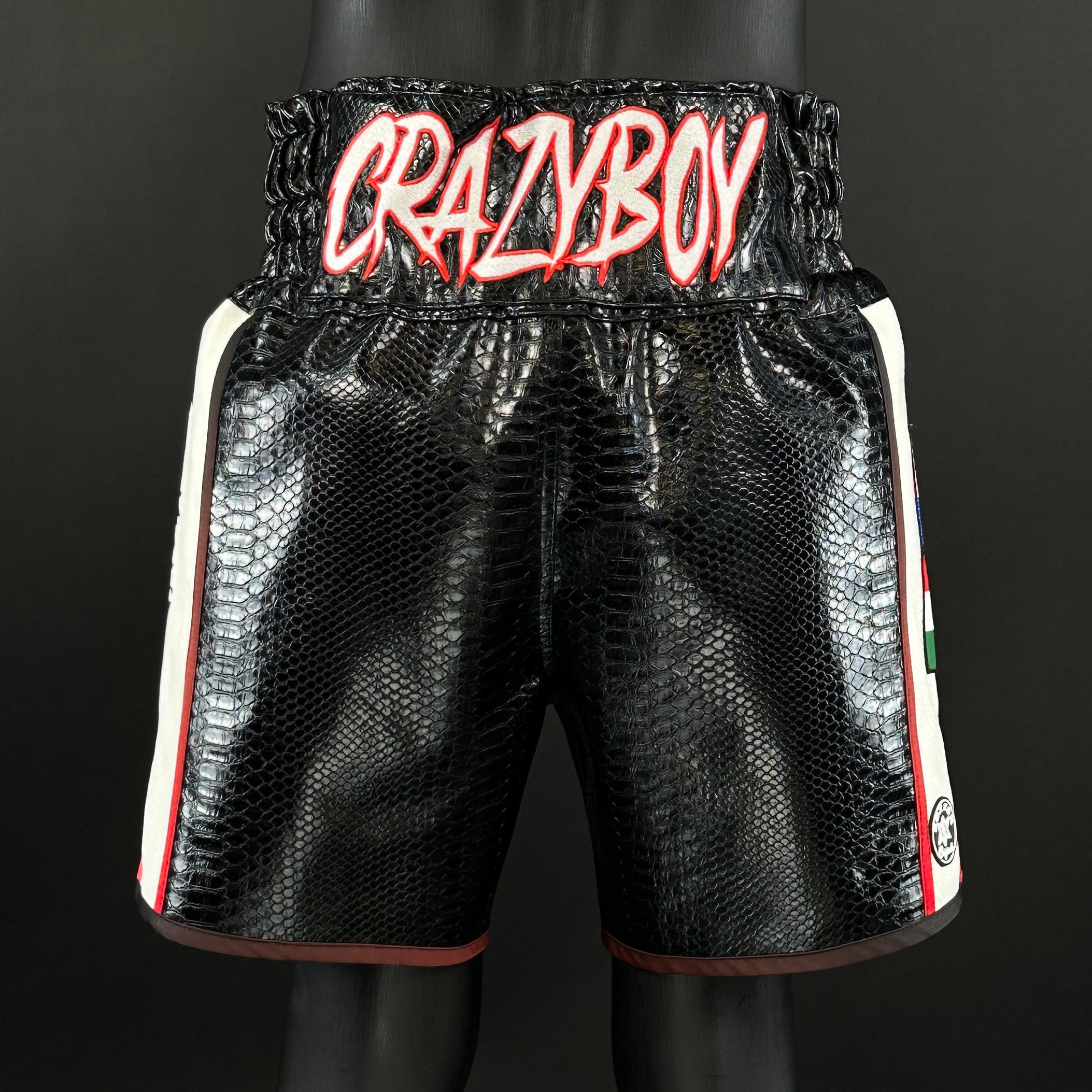 Side Stripe BX  Zussette 176045 Custom Boxing Shorts & Trunks