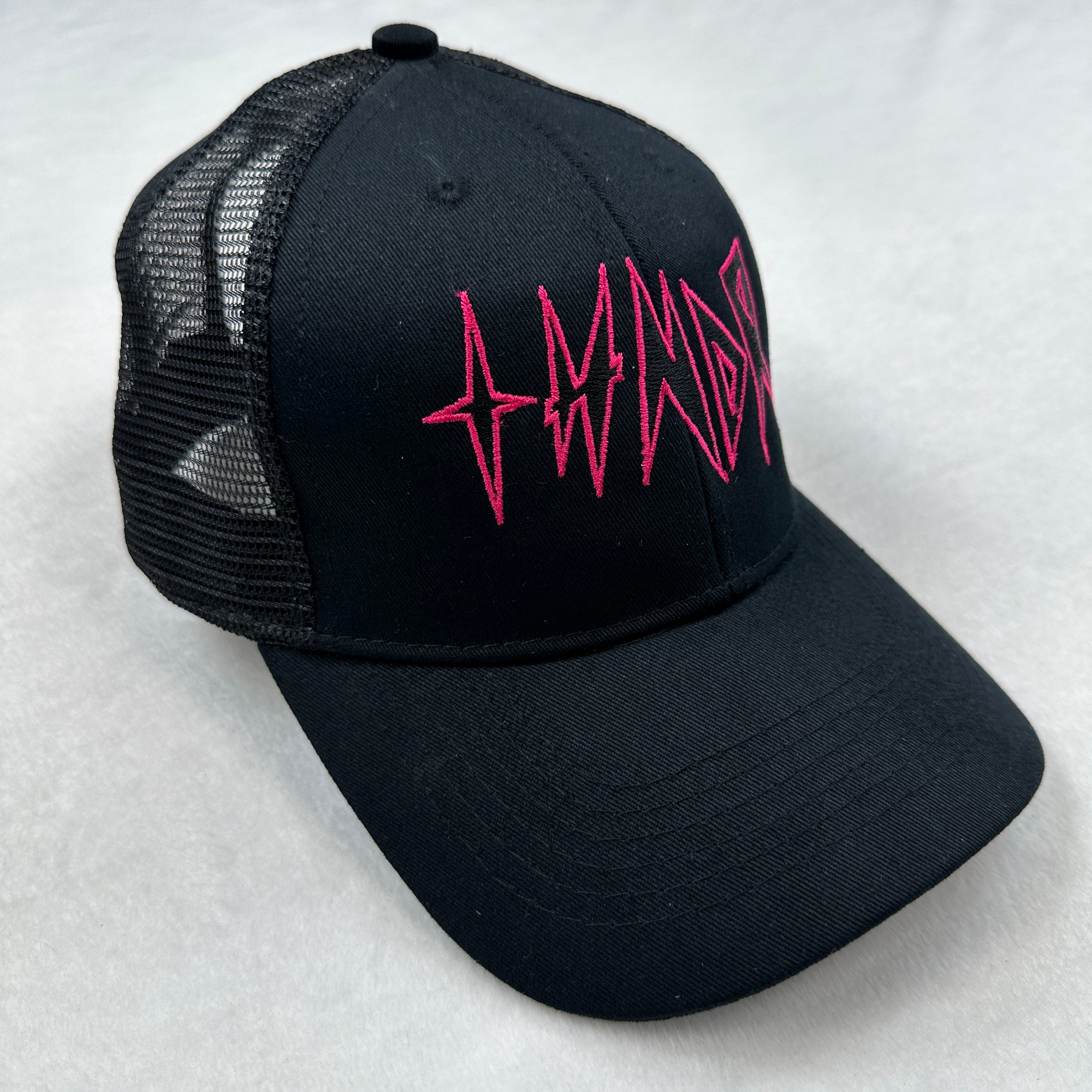 Black Truckers Cap Danielle 176862 Caps
