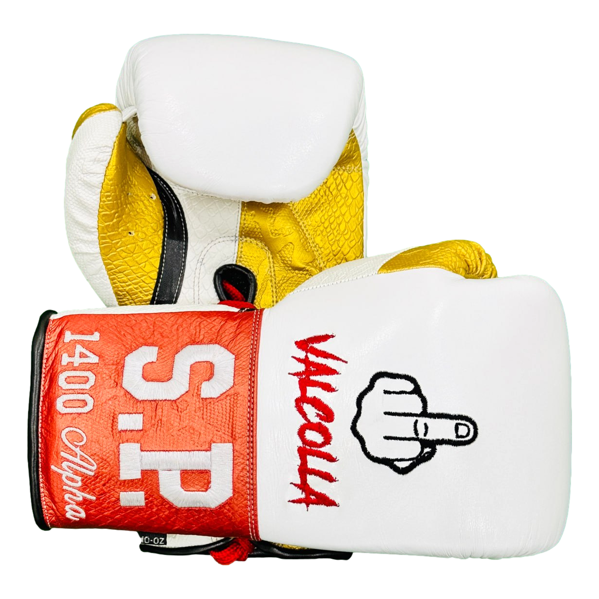 Gloves Laced / Flat Old 179451 Silla Boxing Gloves