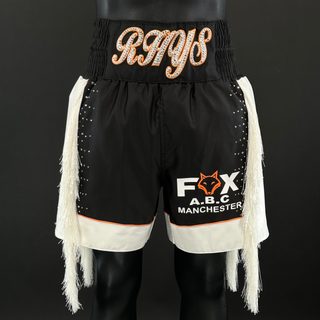Panel Long Tassels BX Old rhys 172266 Custom Boxing Shorts & Trunks