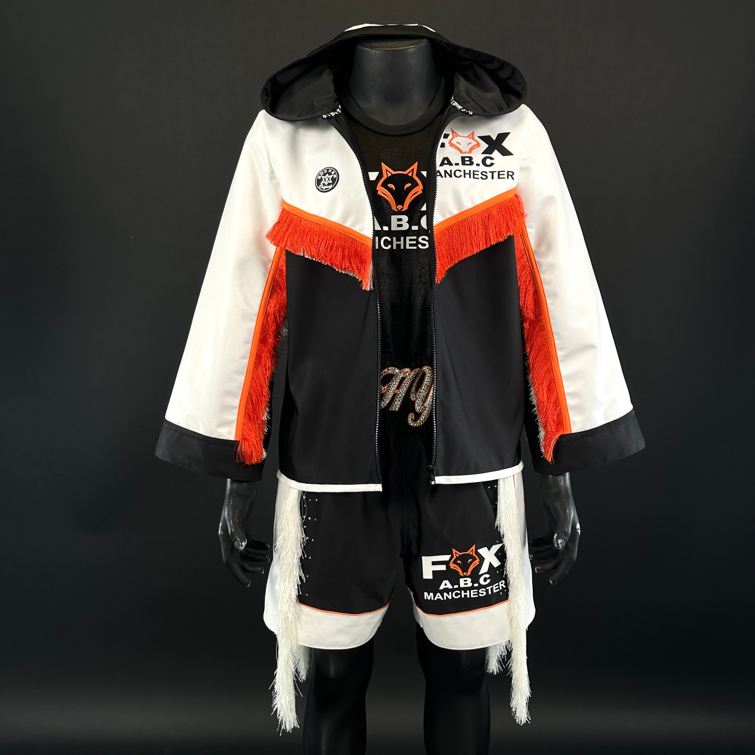 Panel Long Tassels BX rhys 172266 Custom Boxing Shorts & Trunks