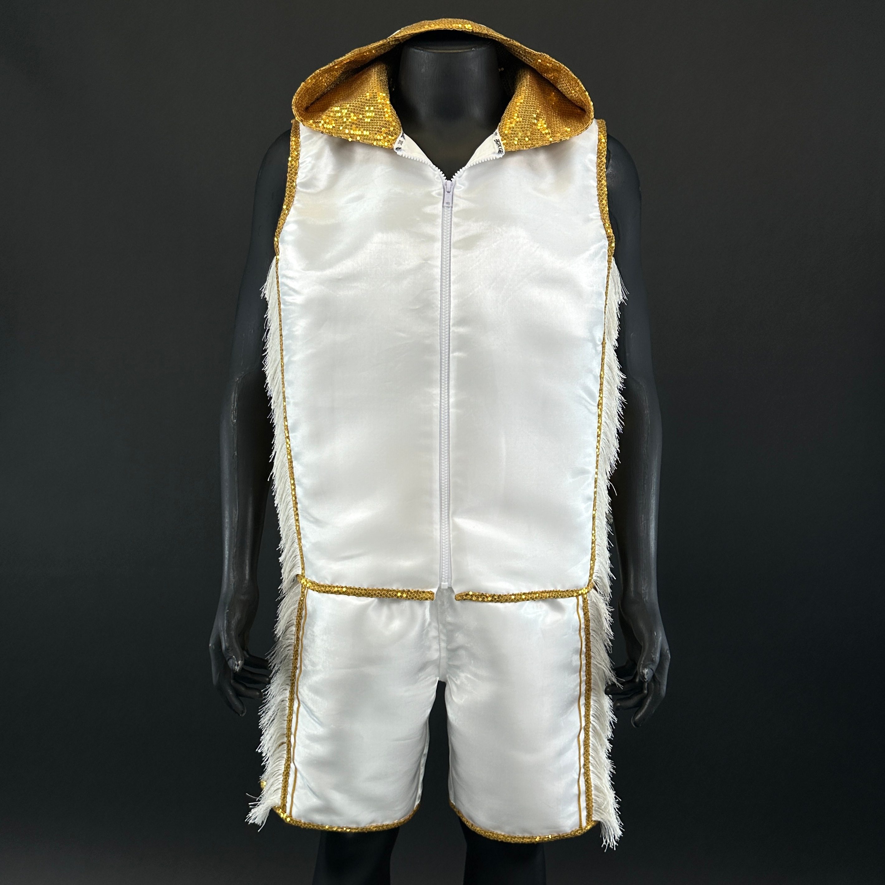 Side Stripe Luxury II Natasha 179784 Custom Boxing Shorts & Trunks