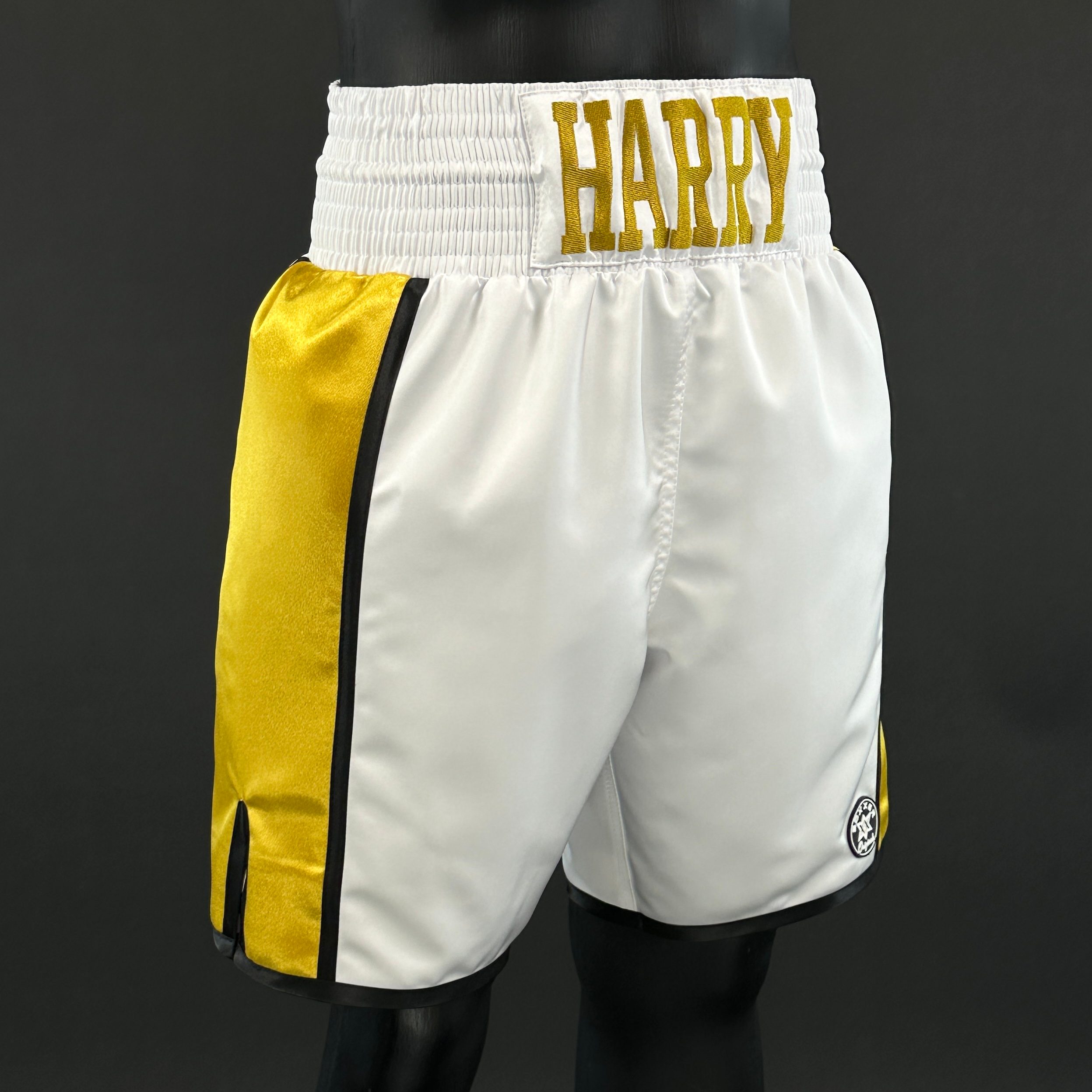 Side Stripe BX Old harry 179672 Custom Boxing Shorts & Trunks
