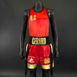 Panel Long Tassels BX marie 180890 Custom Boxing Shorts & Trunks