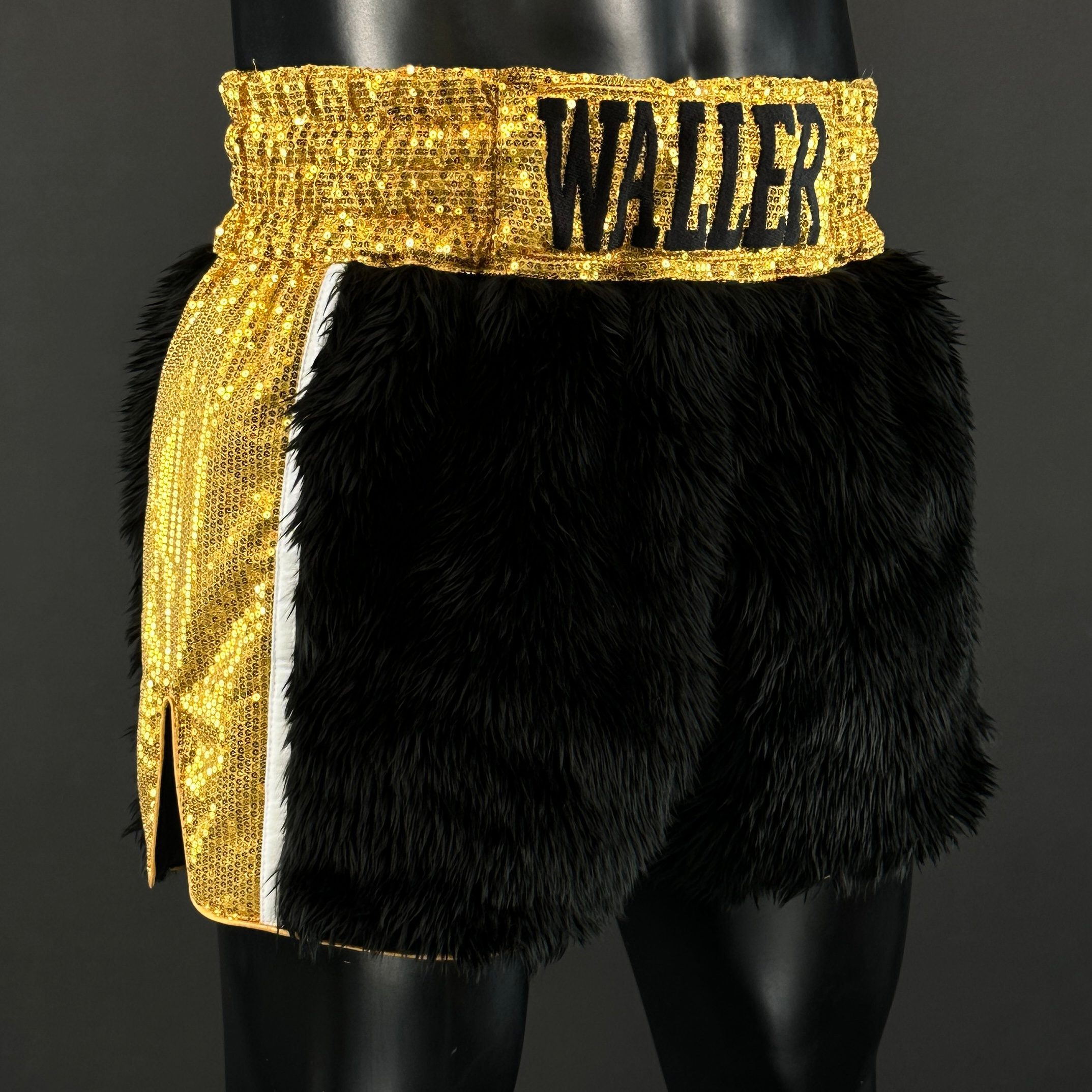 Side Stripe MTS Old Matt 181349 Muay Thai Shorts