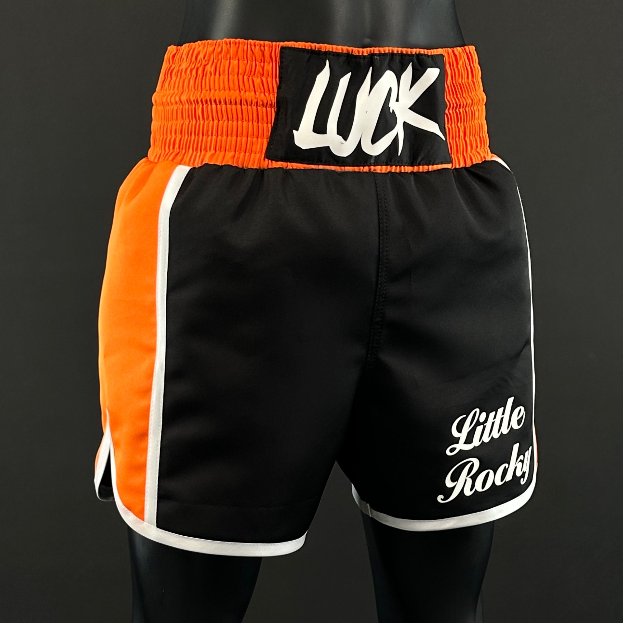 Side Stripe BX Old Steven 180883 Custom Boxing Shorts & Trunks