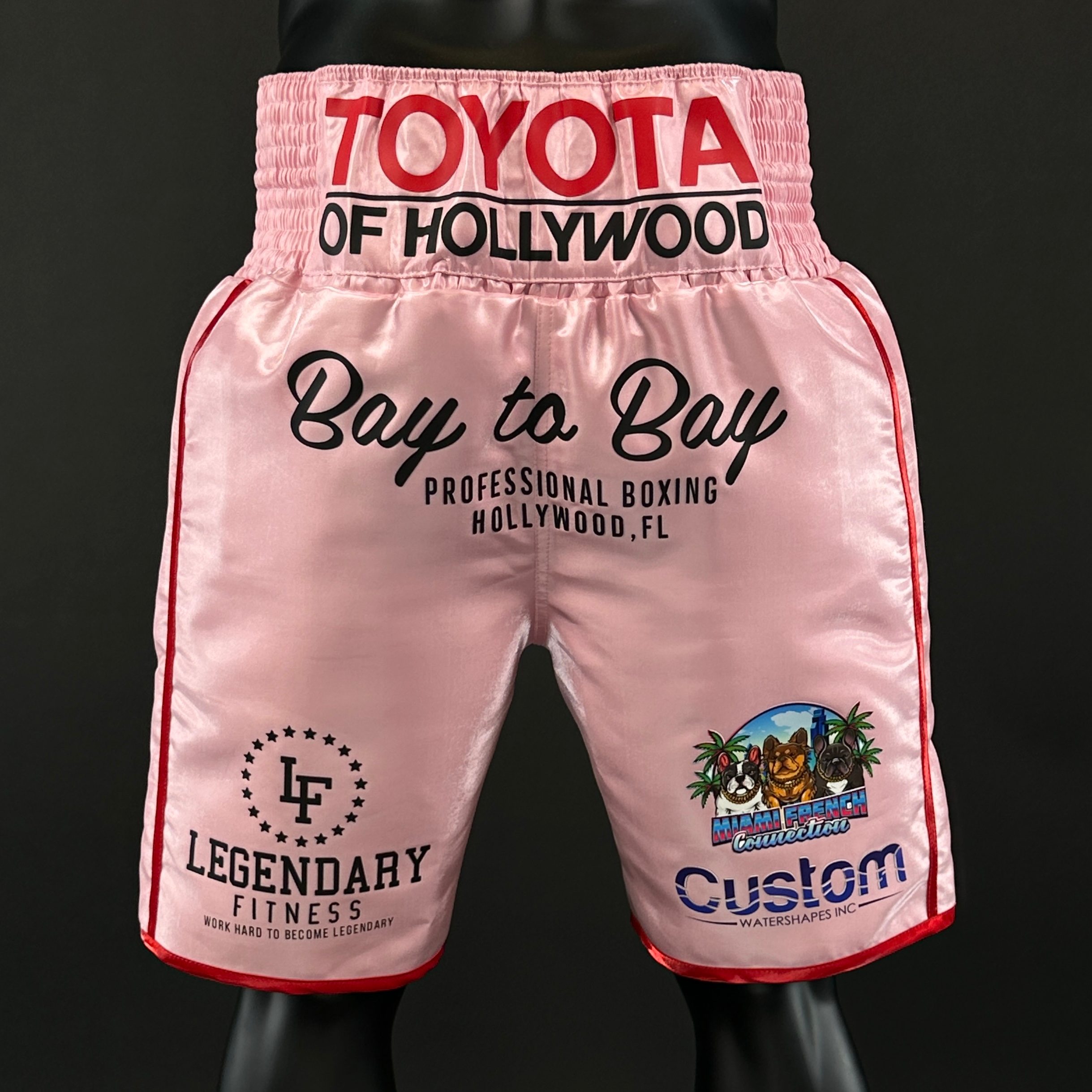 Side Stripe BX  Ryan 181511 Custom Boxing Shorts & Trunks