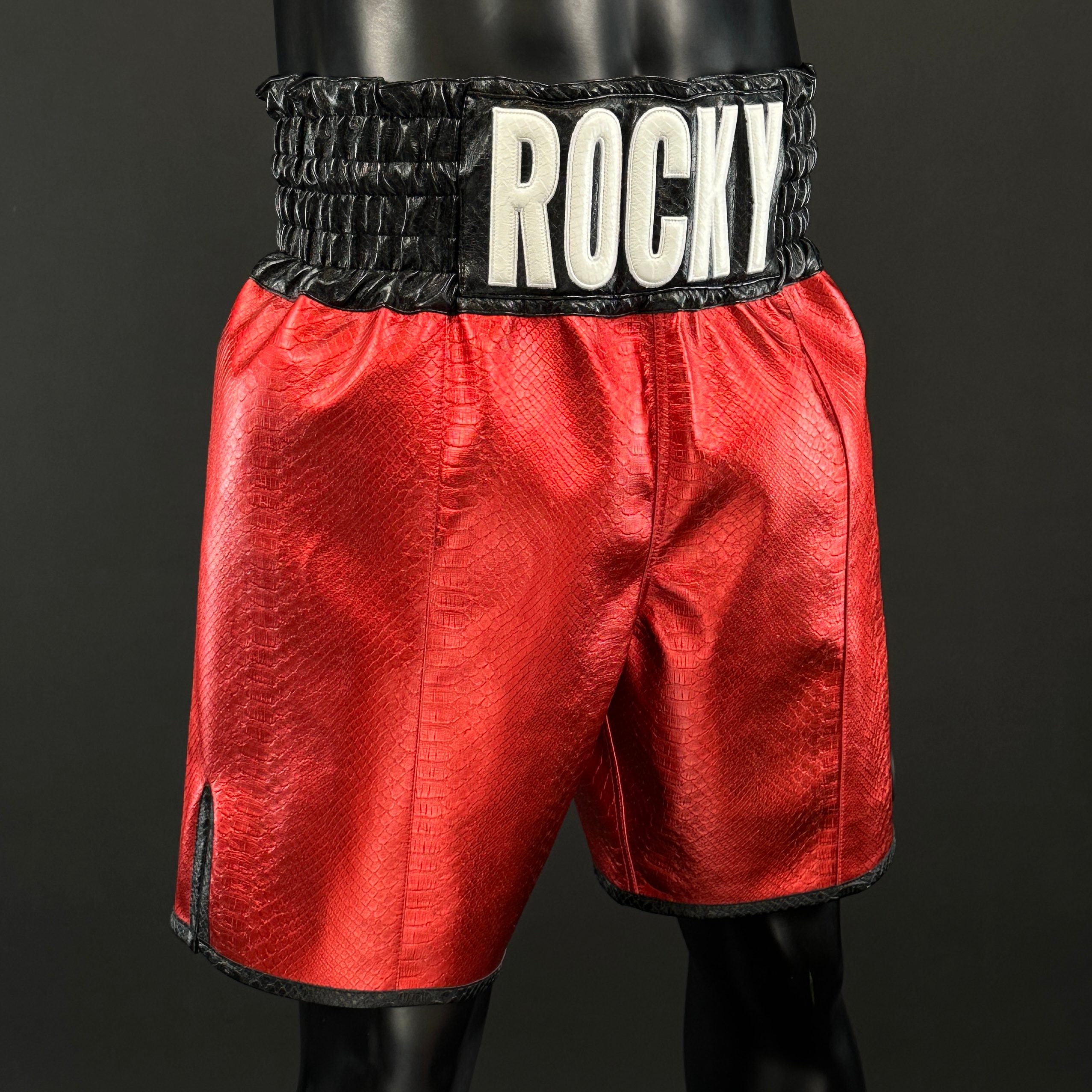 Three Stripes Bx Alan 180561 Custom Boxing Shorts & Trunks