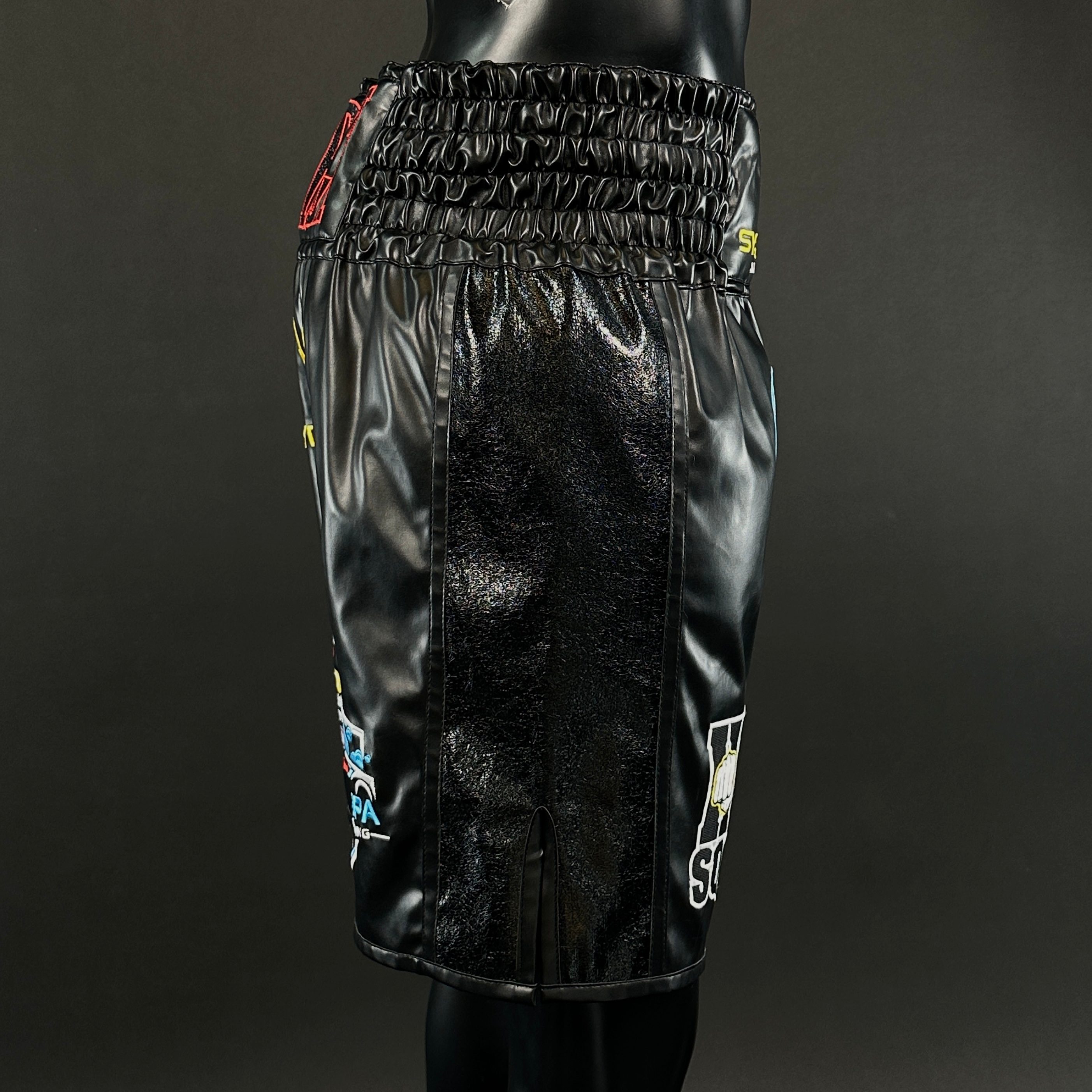 Side Stripe BX  Ali 182130 Custom Boxing Shorts & Trunks