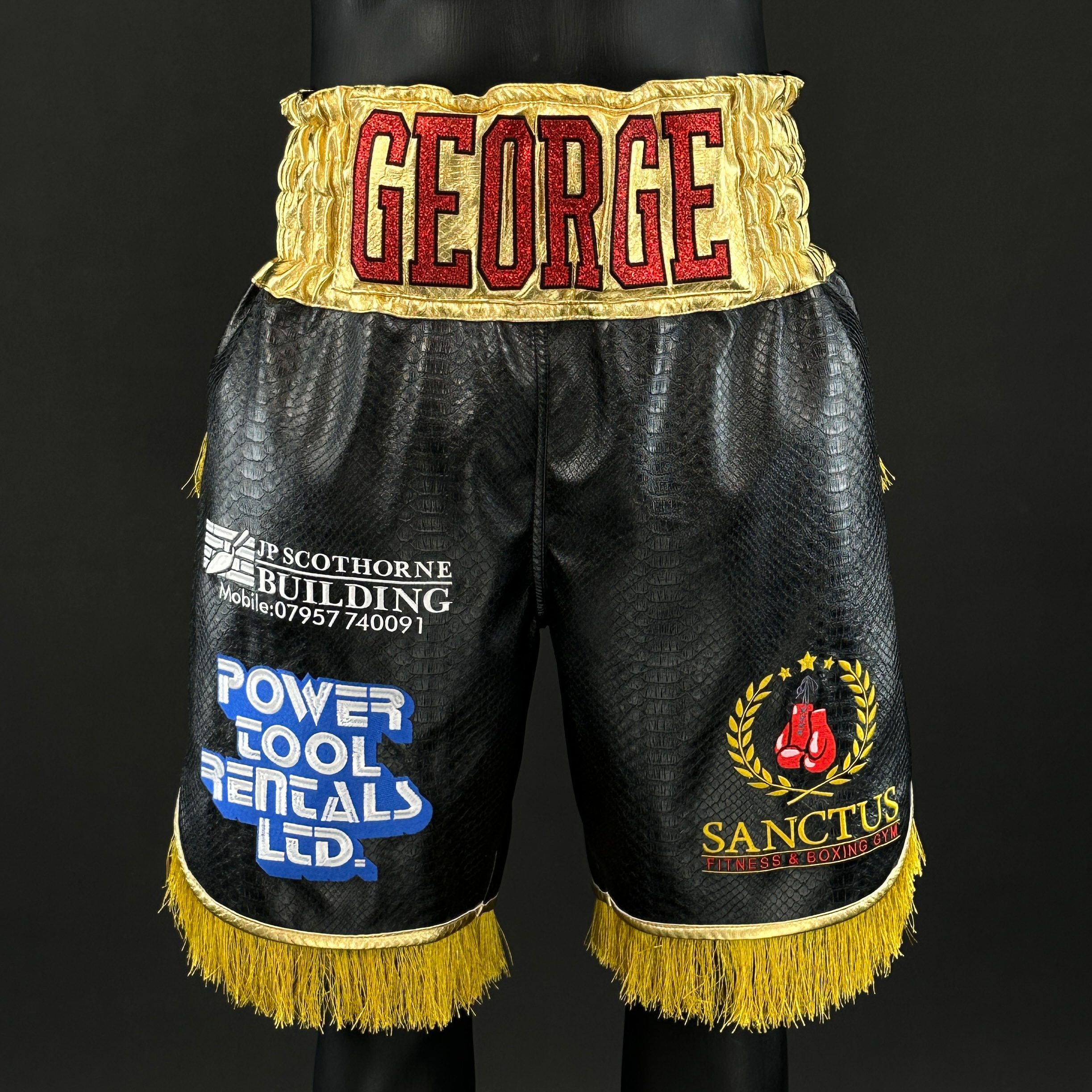 Great Britain BX Sherry 182465 Custom Boxing Shorts & Trunks