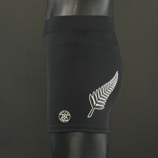 Classic Tudo (Men) Black Kirk B Compression Shorts