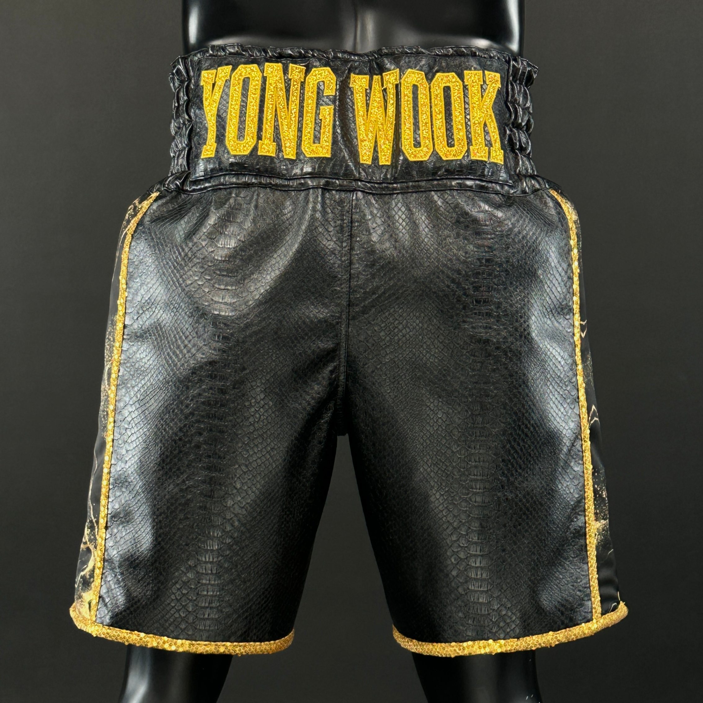 Side Stripe BX  Juwon 181543 Custom Boxing Shorts & Trunks