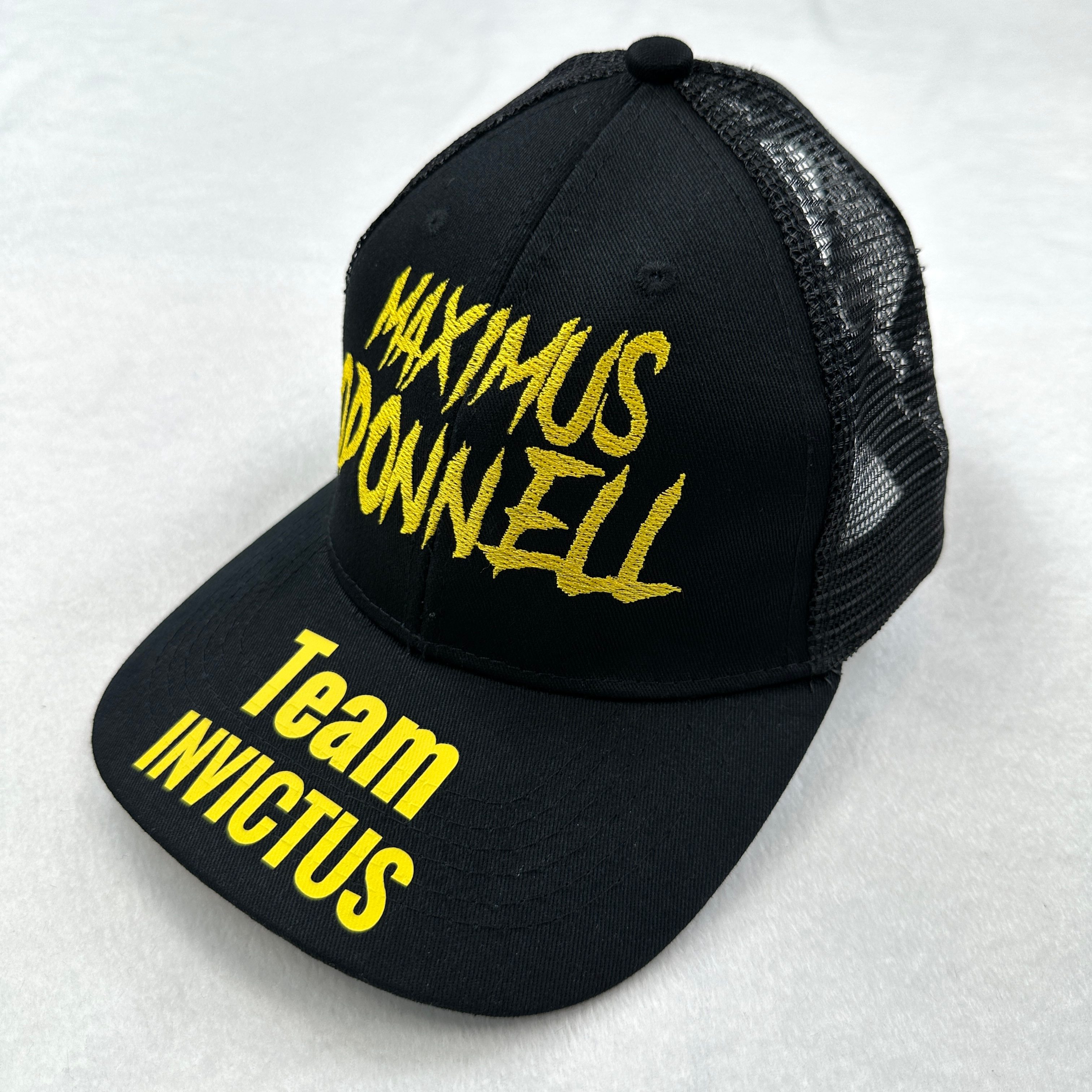 Black Truckers Cap Maximus 182127 Caps