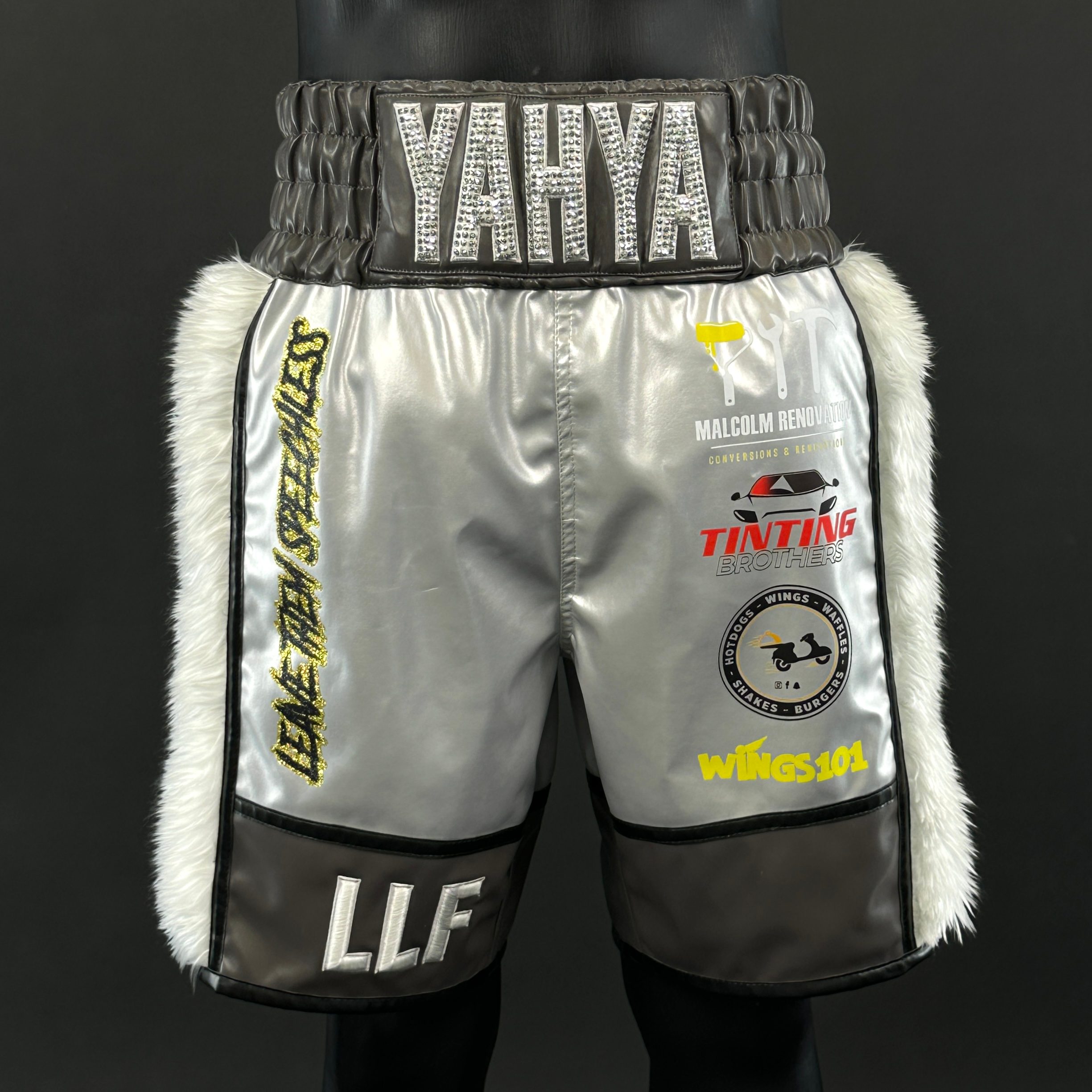 Attack Bx  Yahya 183348 Custom Boxing Shorts & Trunks
