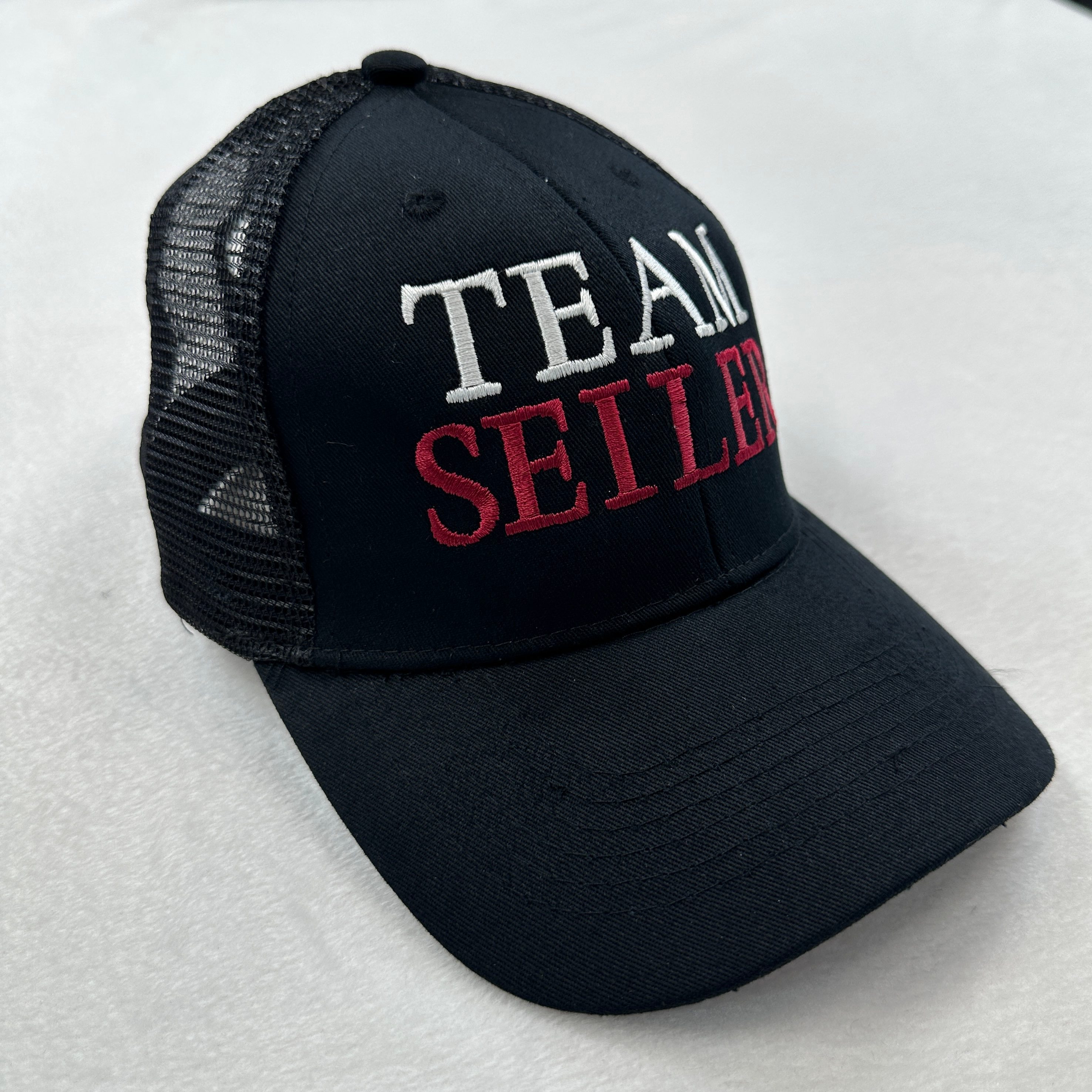 Black Truckers Cap Sabti 183519 Caps