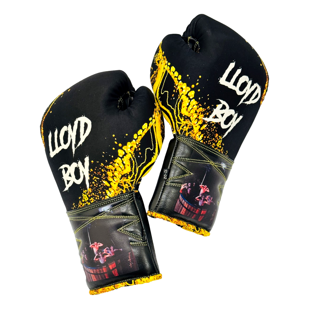 Glove Two Colour RIDGED 182586 Findlay Boxing Gloves