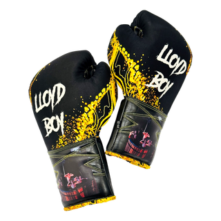 Glove Two Colour RIDGED 182586 Findlay Boxing Gloves