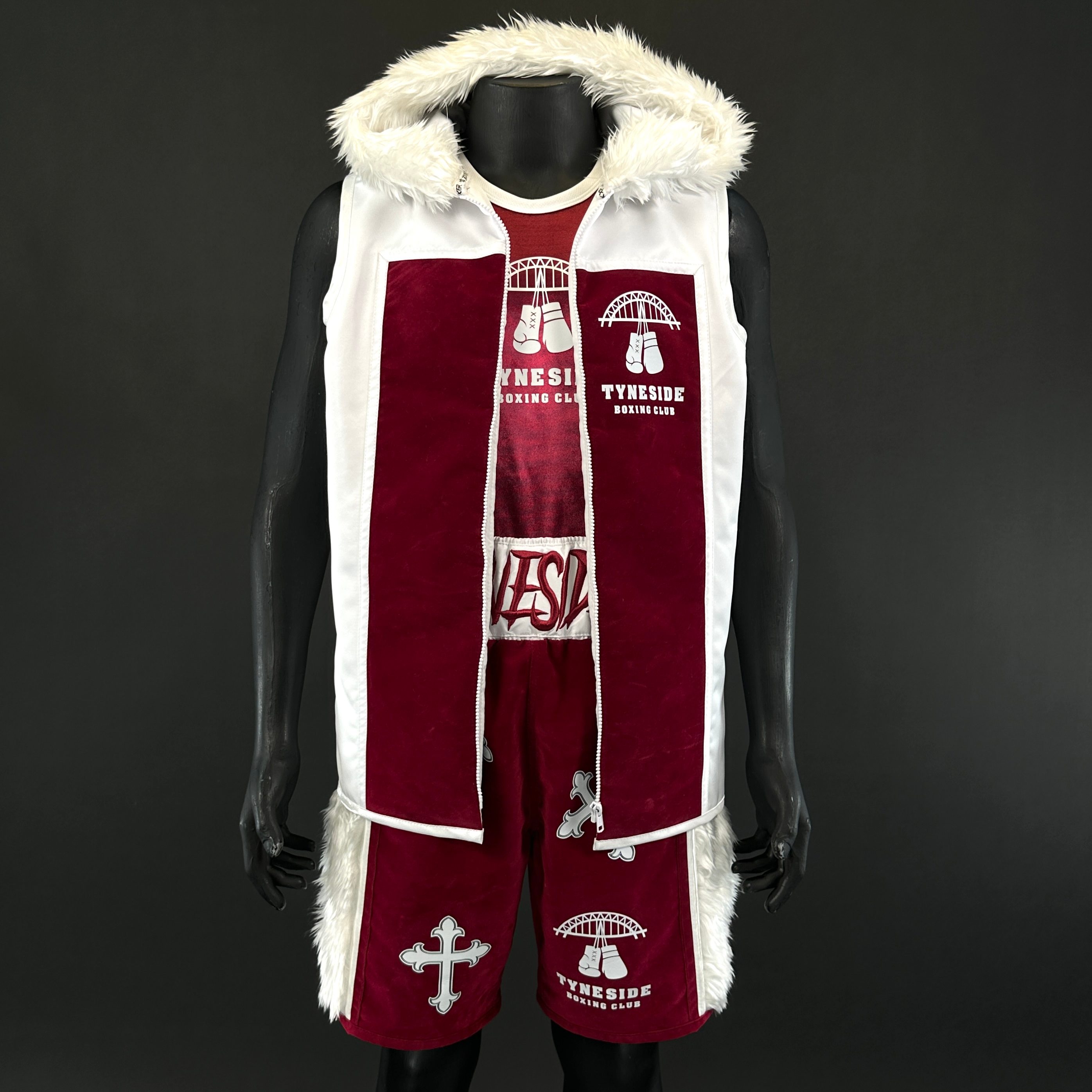 Side Stripe Luxury II adrian 183256 Custom Boxing Shorts & Trunks