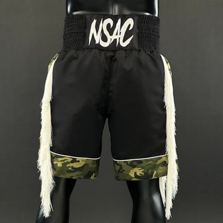 Panel Long Tassels BX Thomas 184428 Custom Boxing Shorts & Trunks