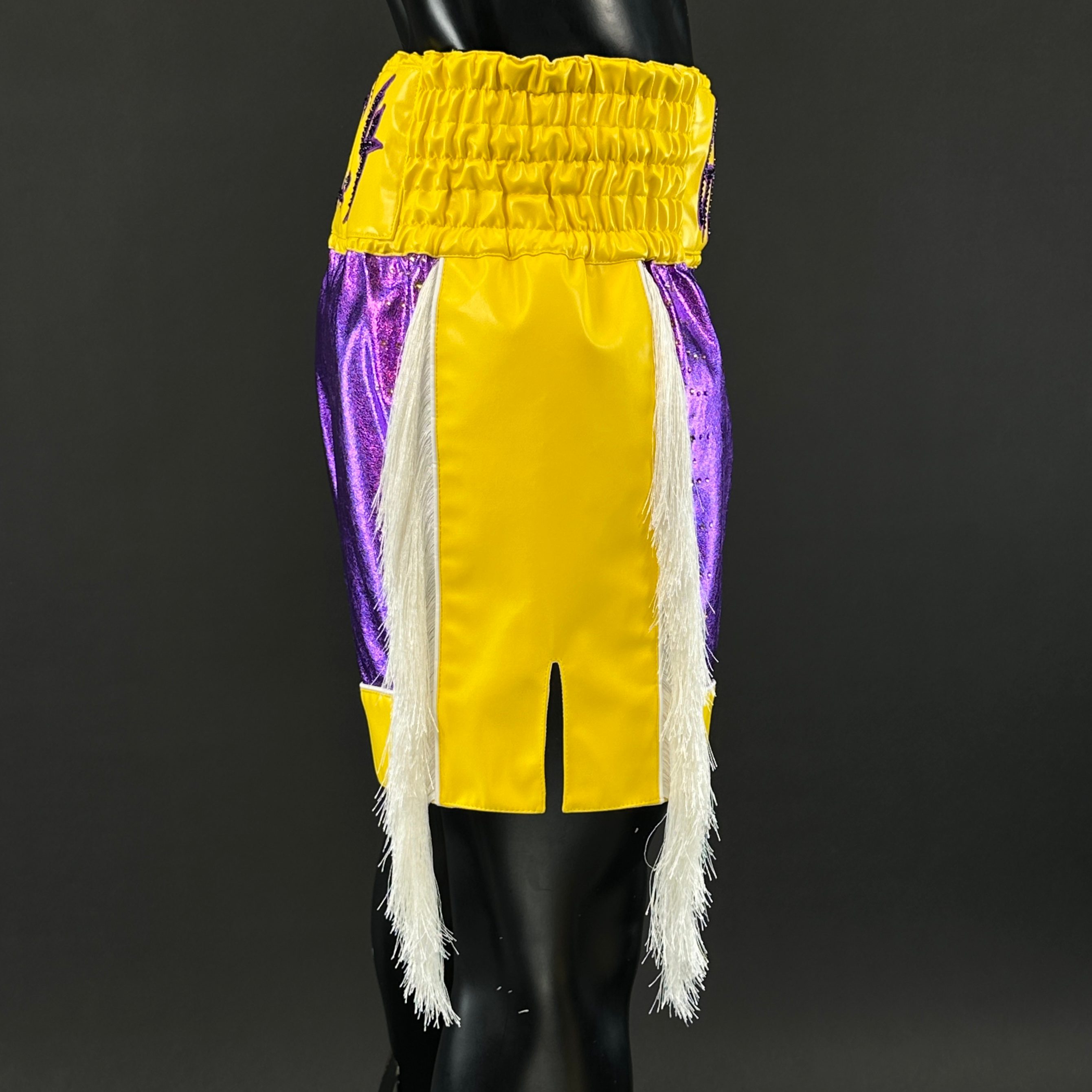 Panel Long Tassels BX Devontae 184591 Custom Boxing Shorts & Trunks