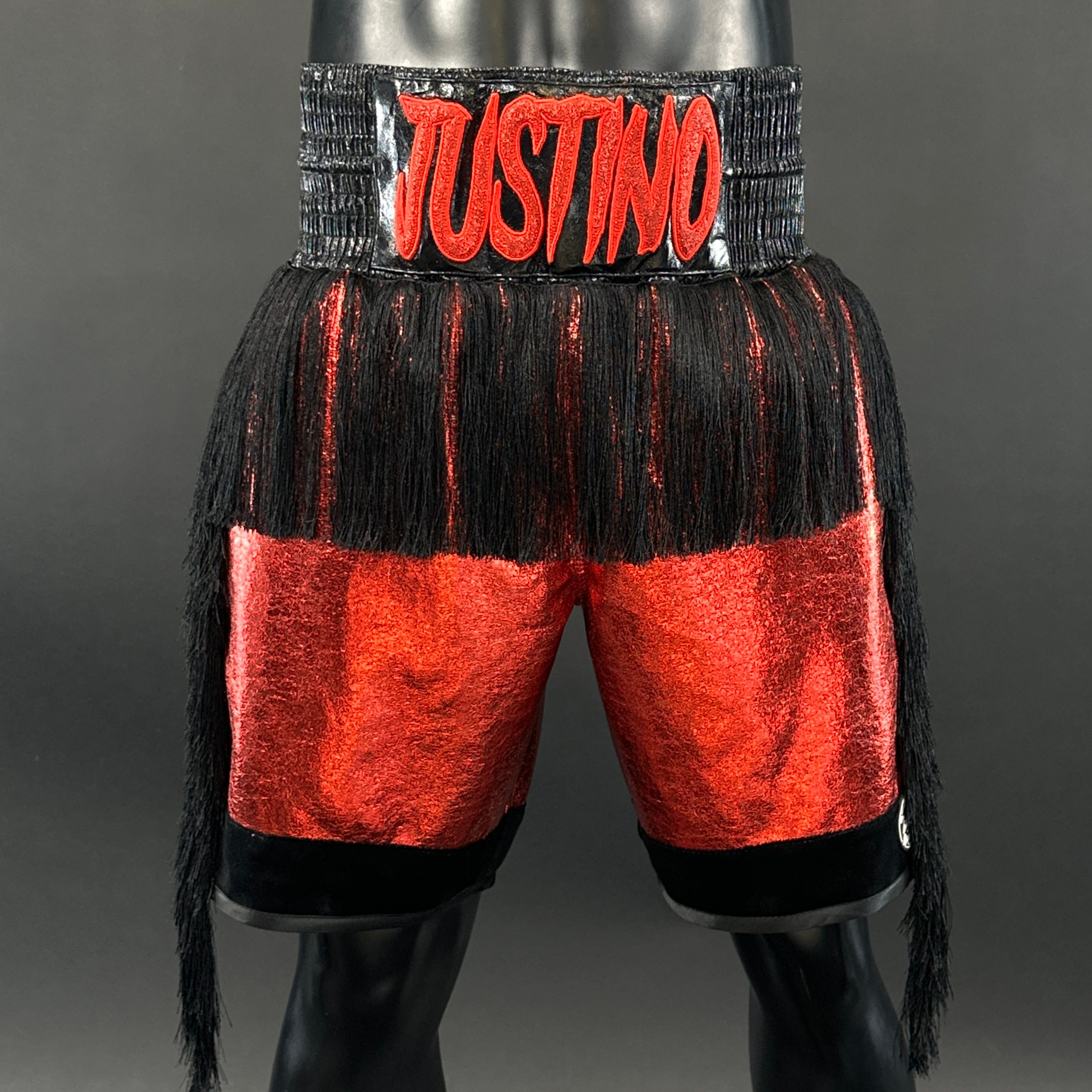 Long Tassels Supreme BX Justin 184552 Custom Boxing Shorts & Trunks