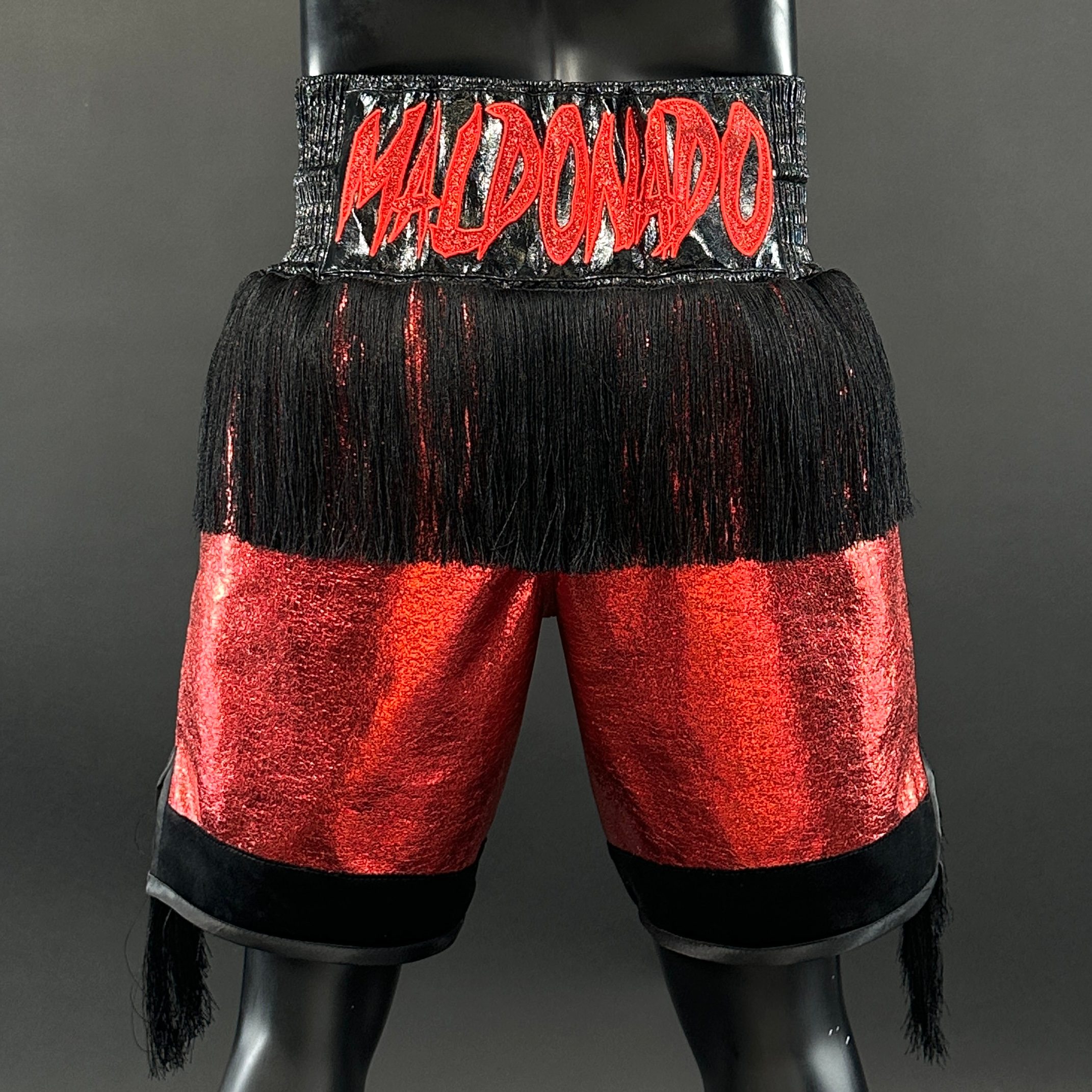 Long Tassels Supreme BX Justin 184552 Custom Boxing Shorts & Trunks