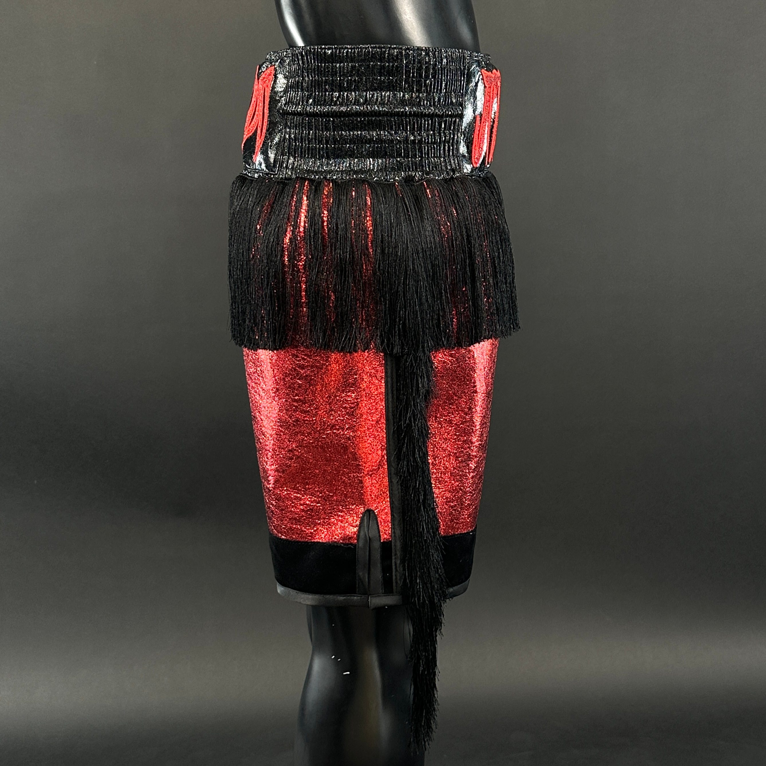 Long Tassels Supreme BX Justin 184552 Custom Boxing Shorts & Trunks