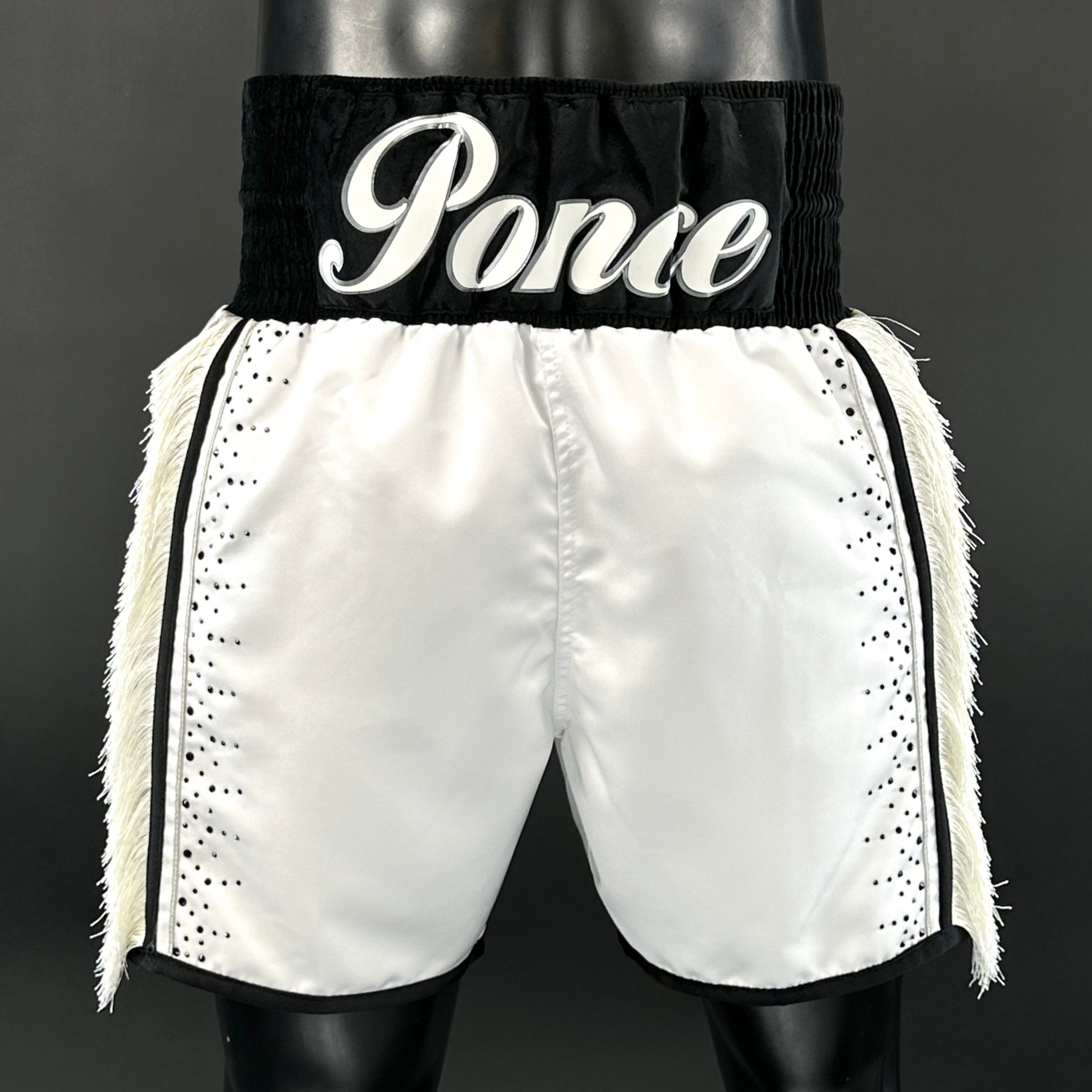 Side Stripe Luxury II Romeo 183869 Custom Boxing Shorts & Trunks